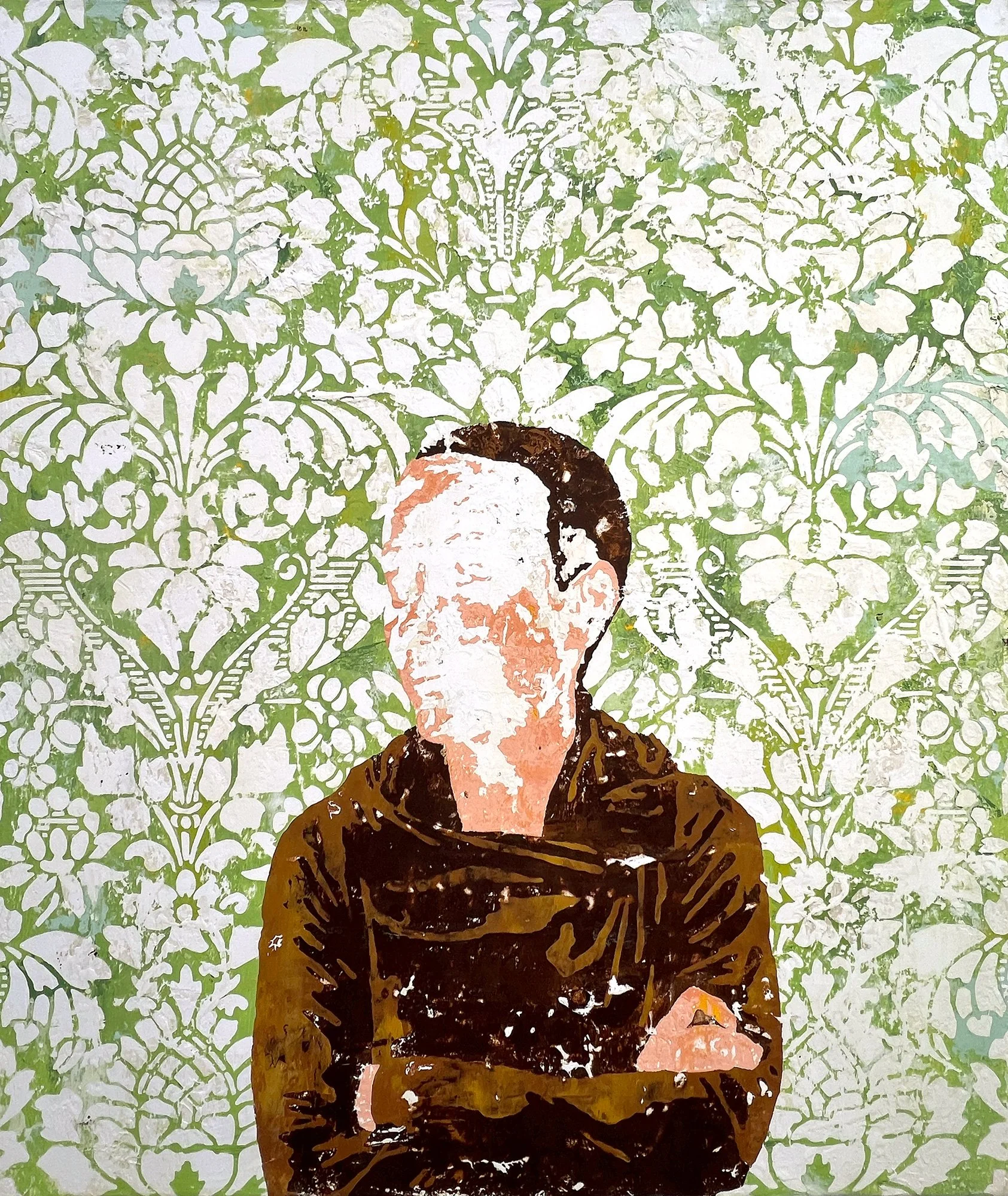  Her Dad Got Her Name from the Boston Song  — acrylic on canvas, 26 x 30 inches, 2026