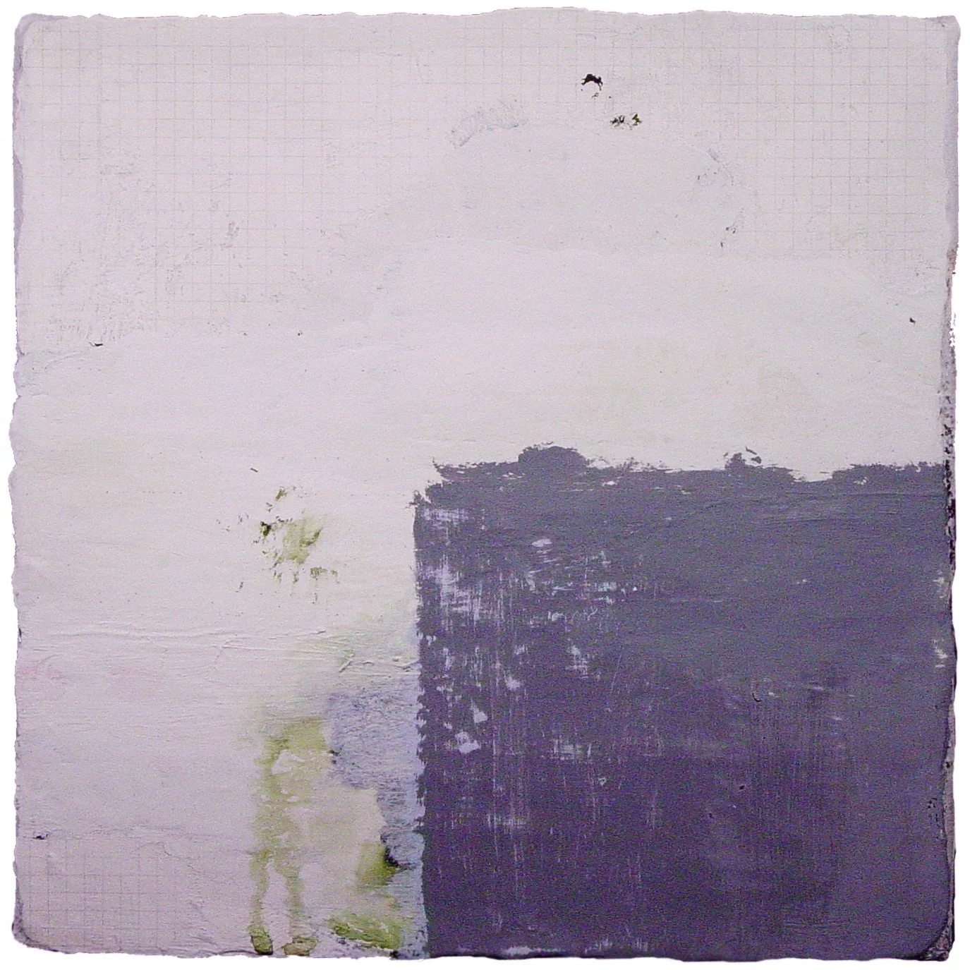  Great Sea Creatures & The Earth on the Back of the Giant Turtle  — acrylic, pigment transfer on canvas, 10 x 10 inches, 2007