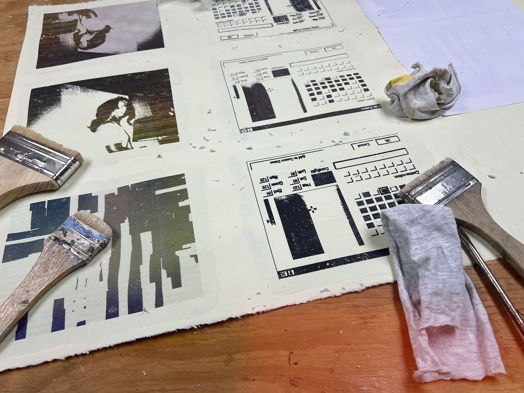 August 2025 - Pigment Transfer in Progress