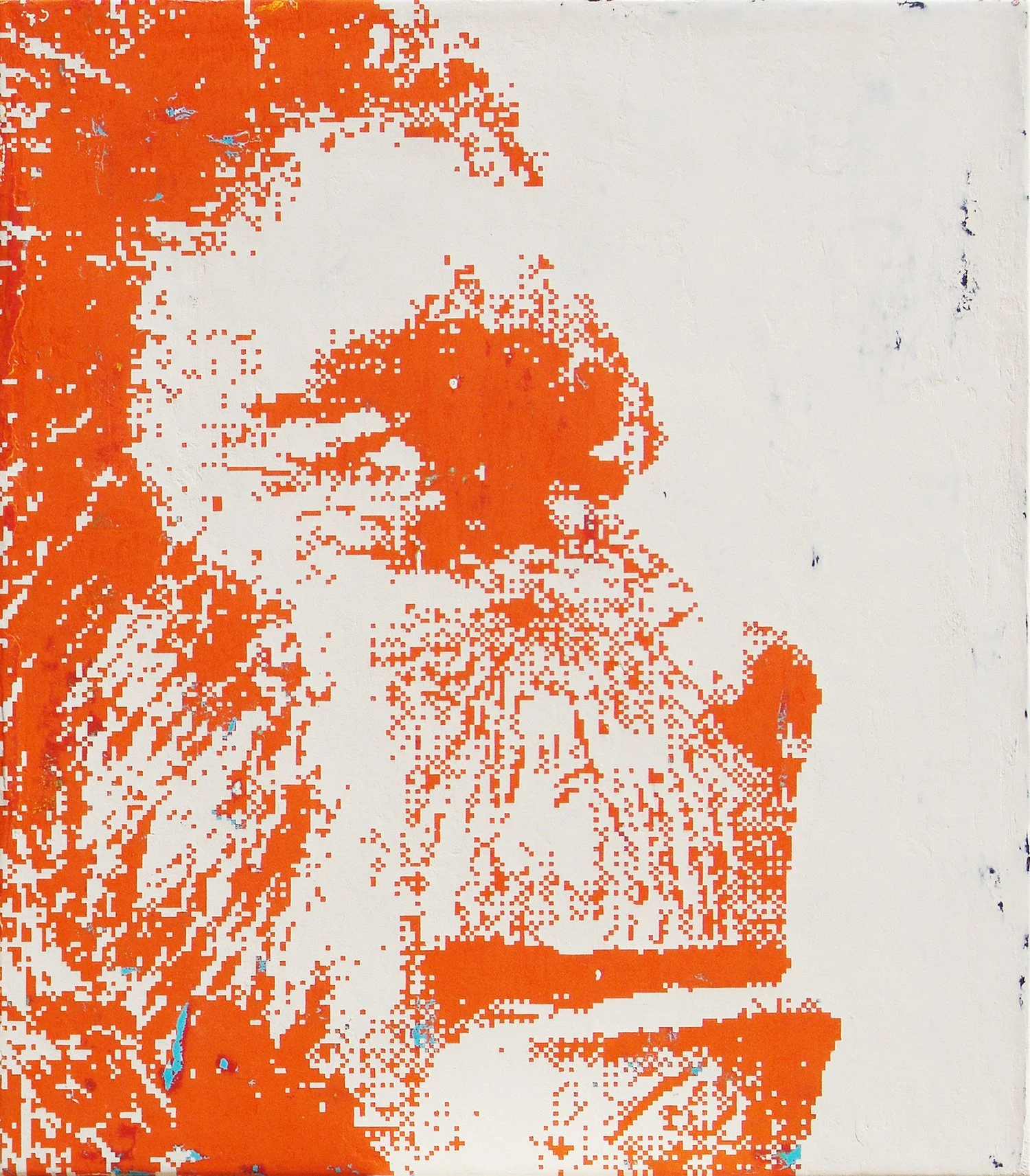  Cornelius  — acrylic on canvas, 30 x 26 inches, 2014