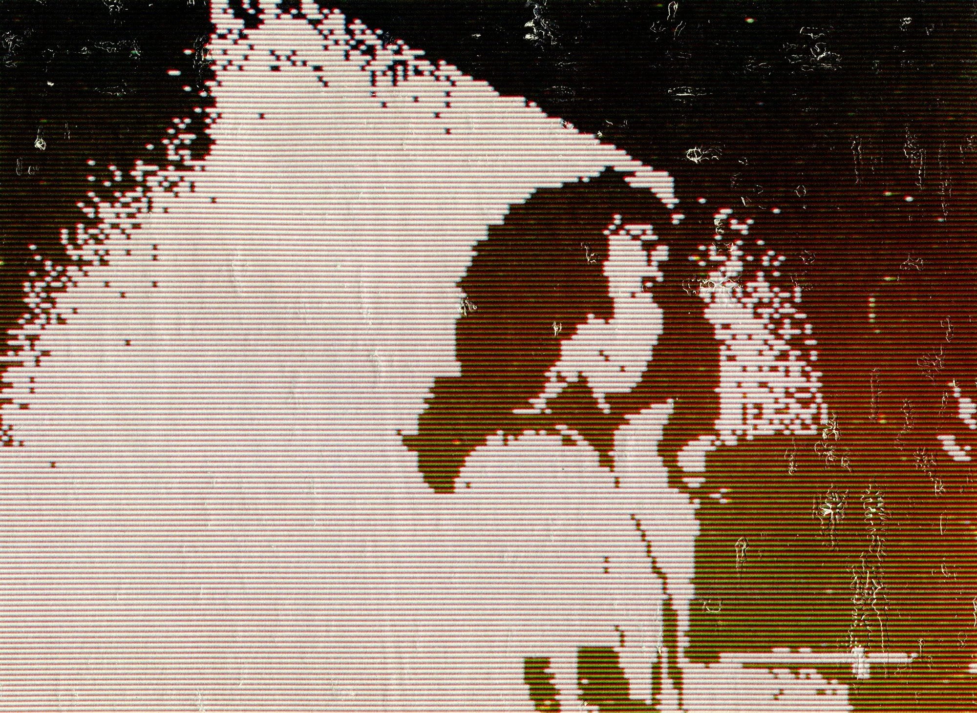  August  — pigment transfer on paper, 8 x 10 inches, 2025