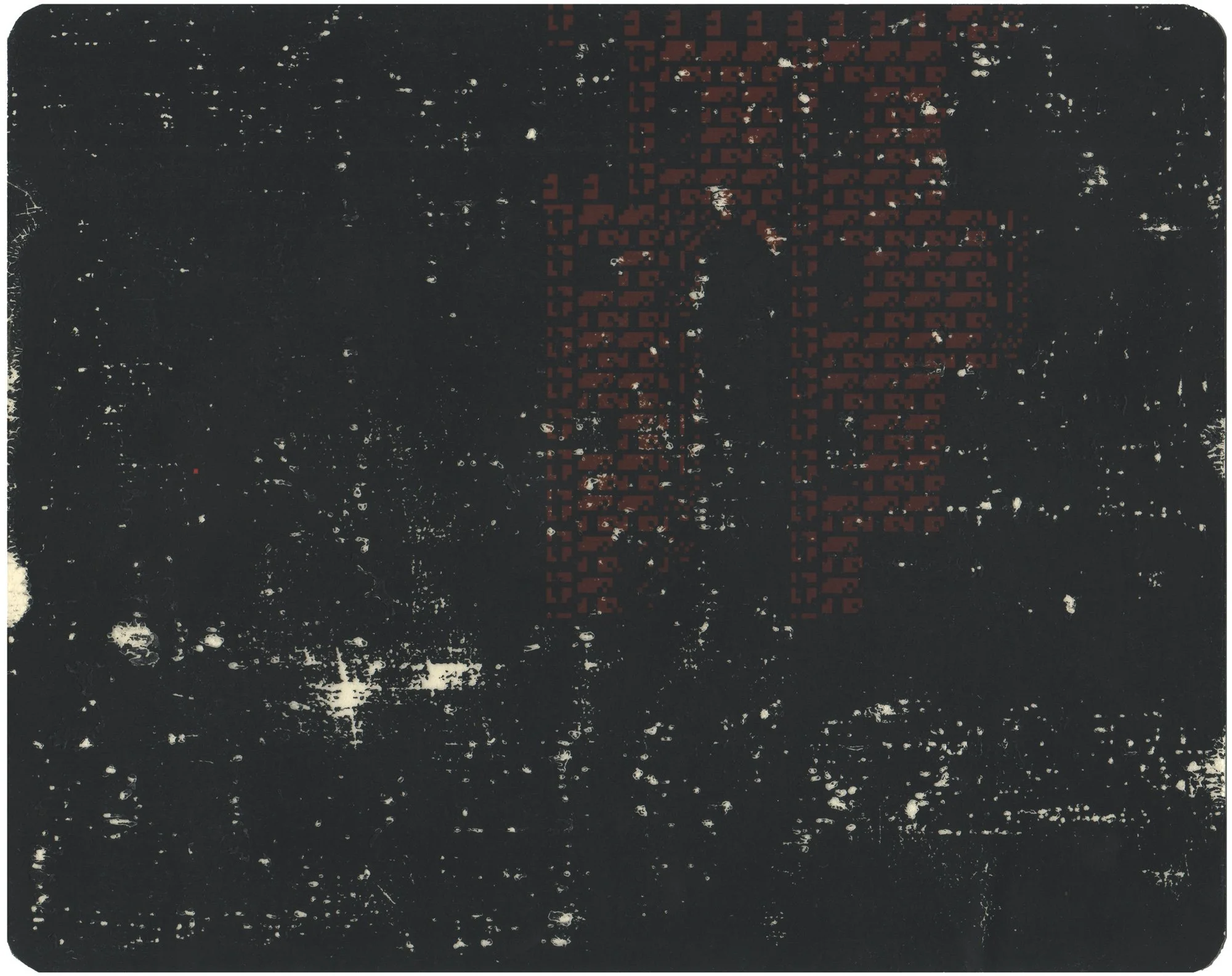  The Red Castle  — pigment transfer on paper, 8 x 10 inches, 2009