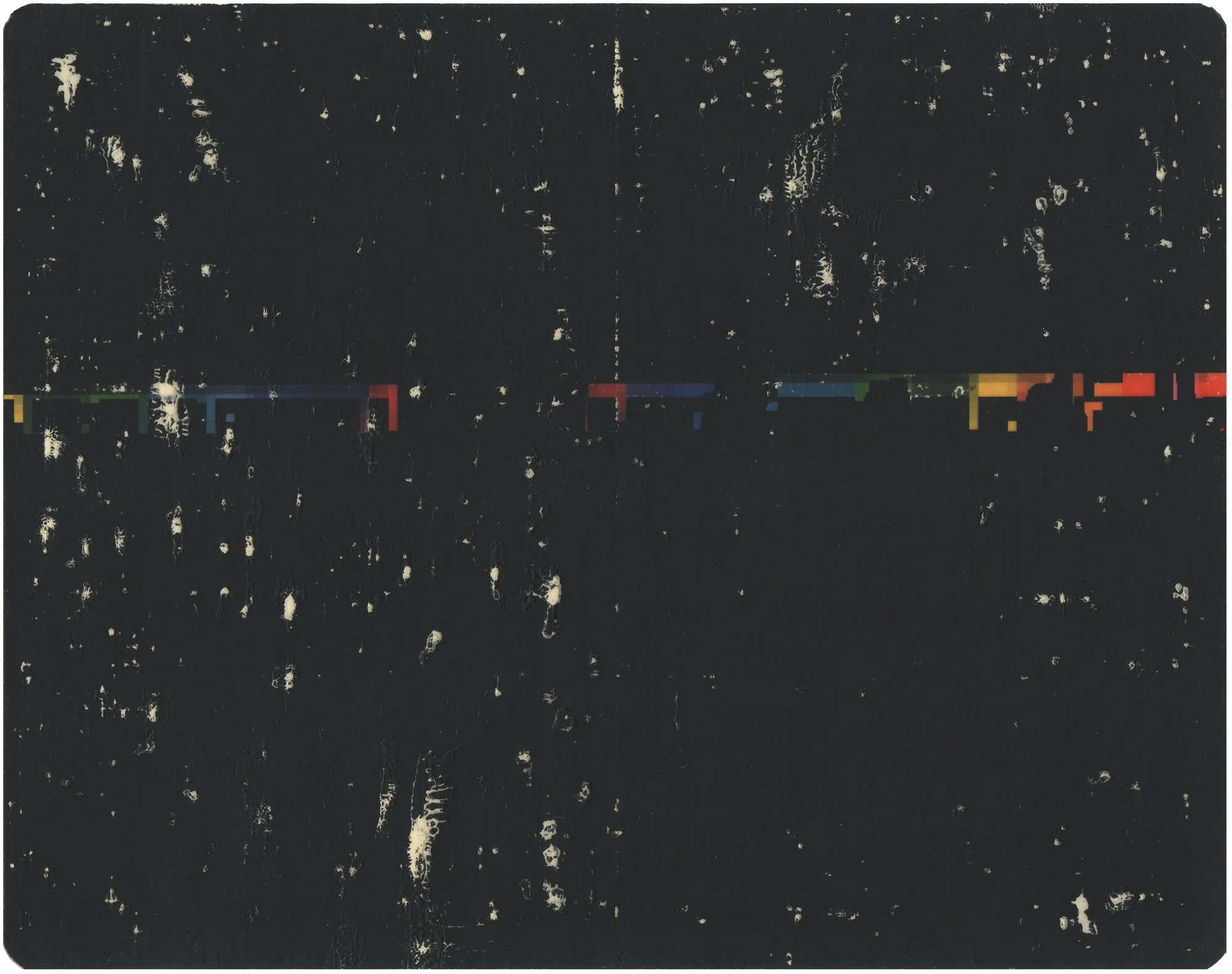  Television Special  — pigment transfer on paper, 8 x 10 inches, 2008