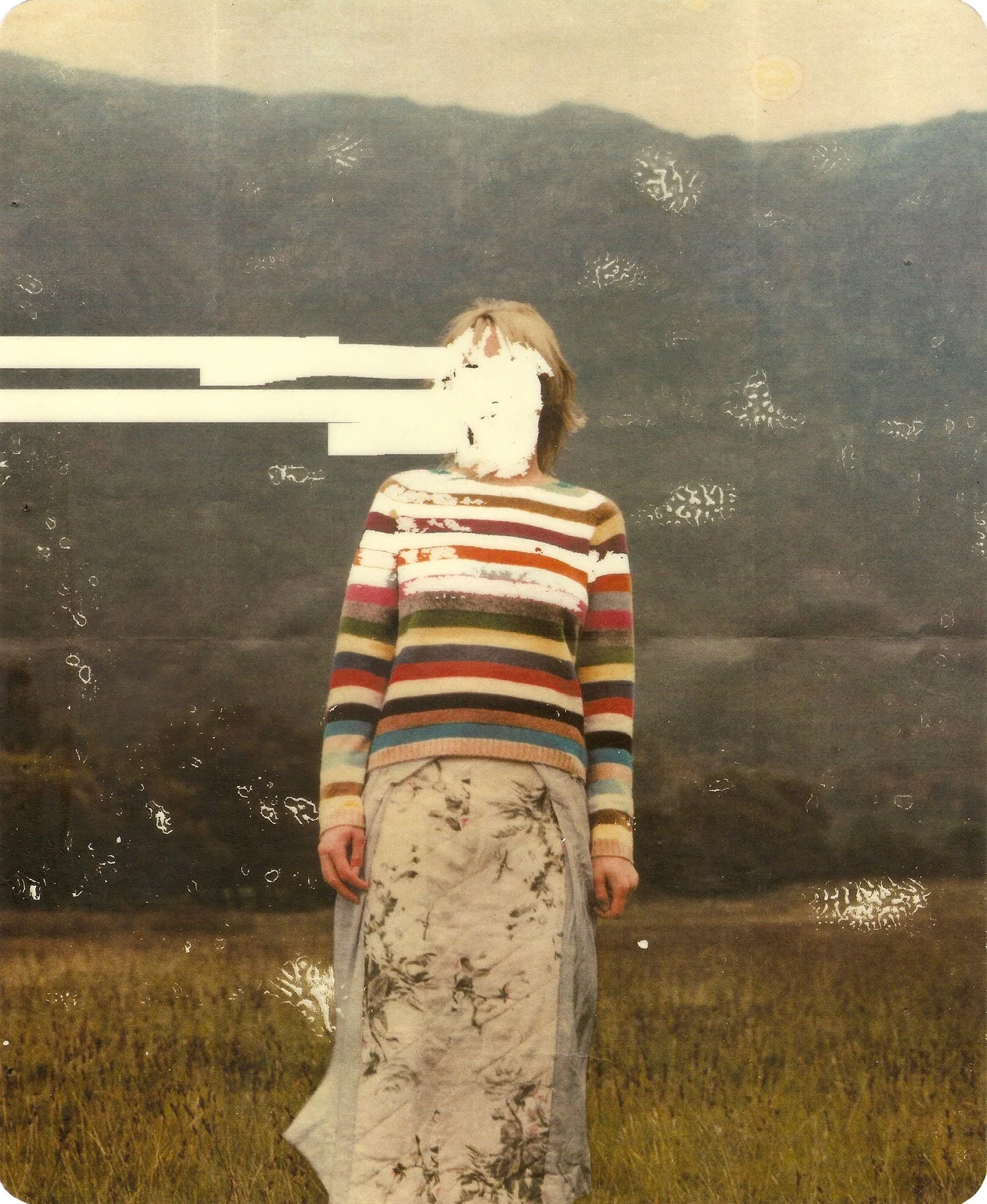  Leona  — pigment transfer on paper, 10 x 8 inches, 2015