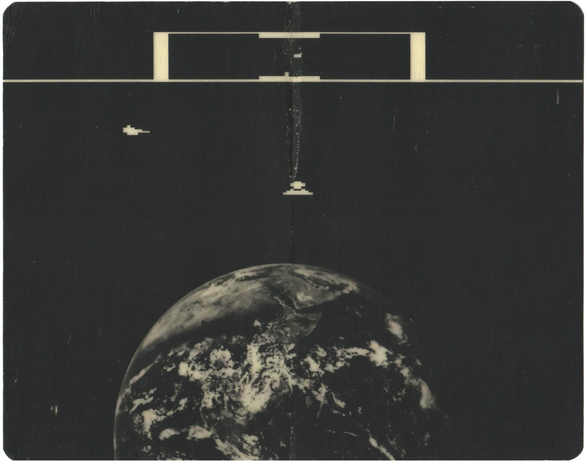  Defender  — pigment transfer on paper, 8 x 10 inches, 2008