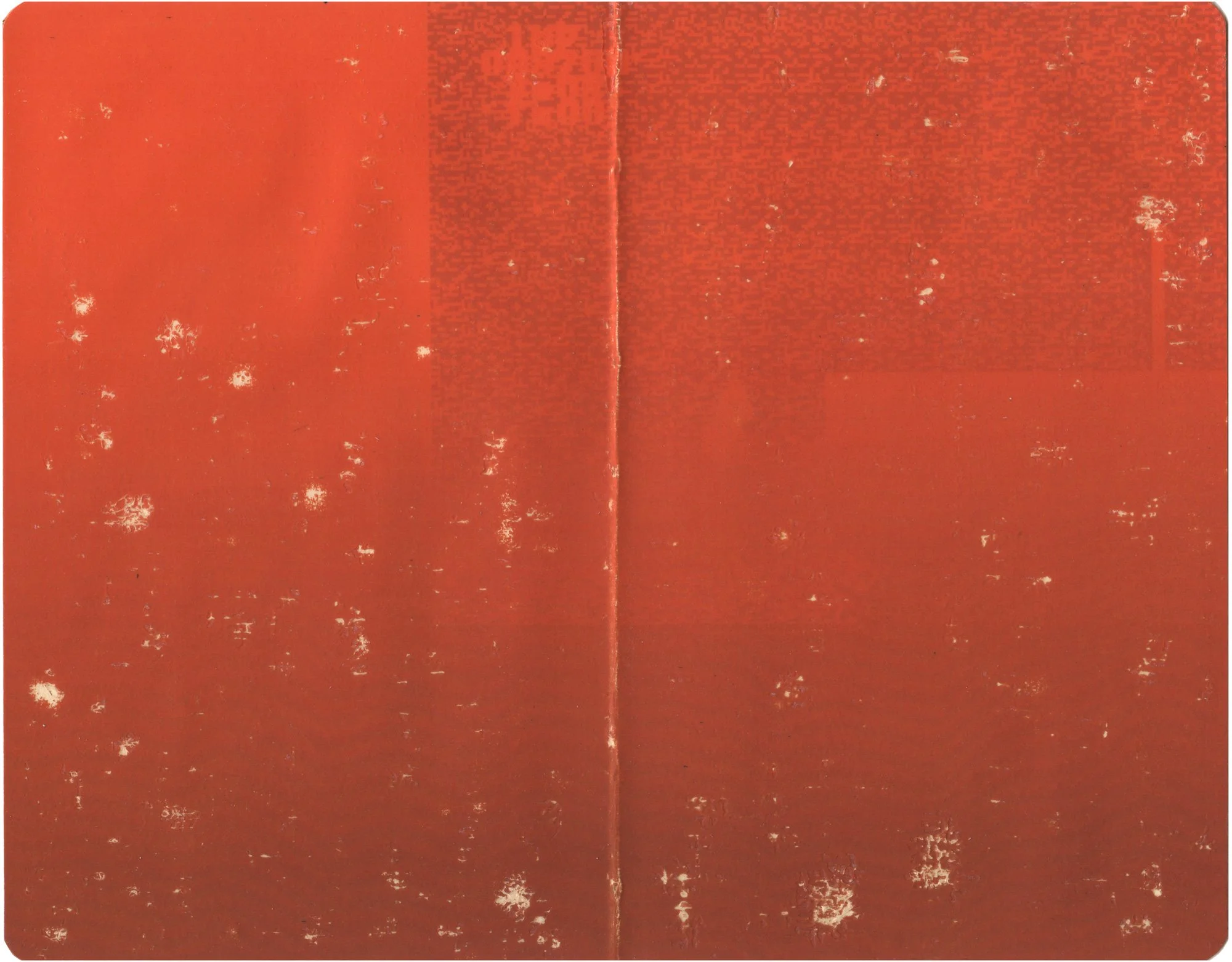  A Sunset If You Lived in a 1980s Video Game  — pigment transfer on paper, 8 x 10 inches, 2008