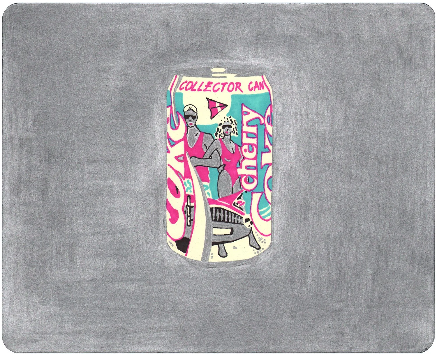 Cherry Coke  — permanent marker on paper, 8 x 10 inches, 2010