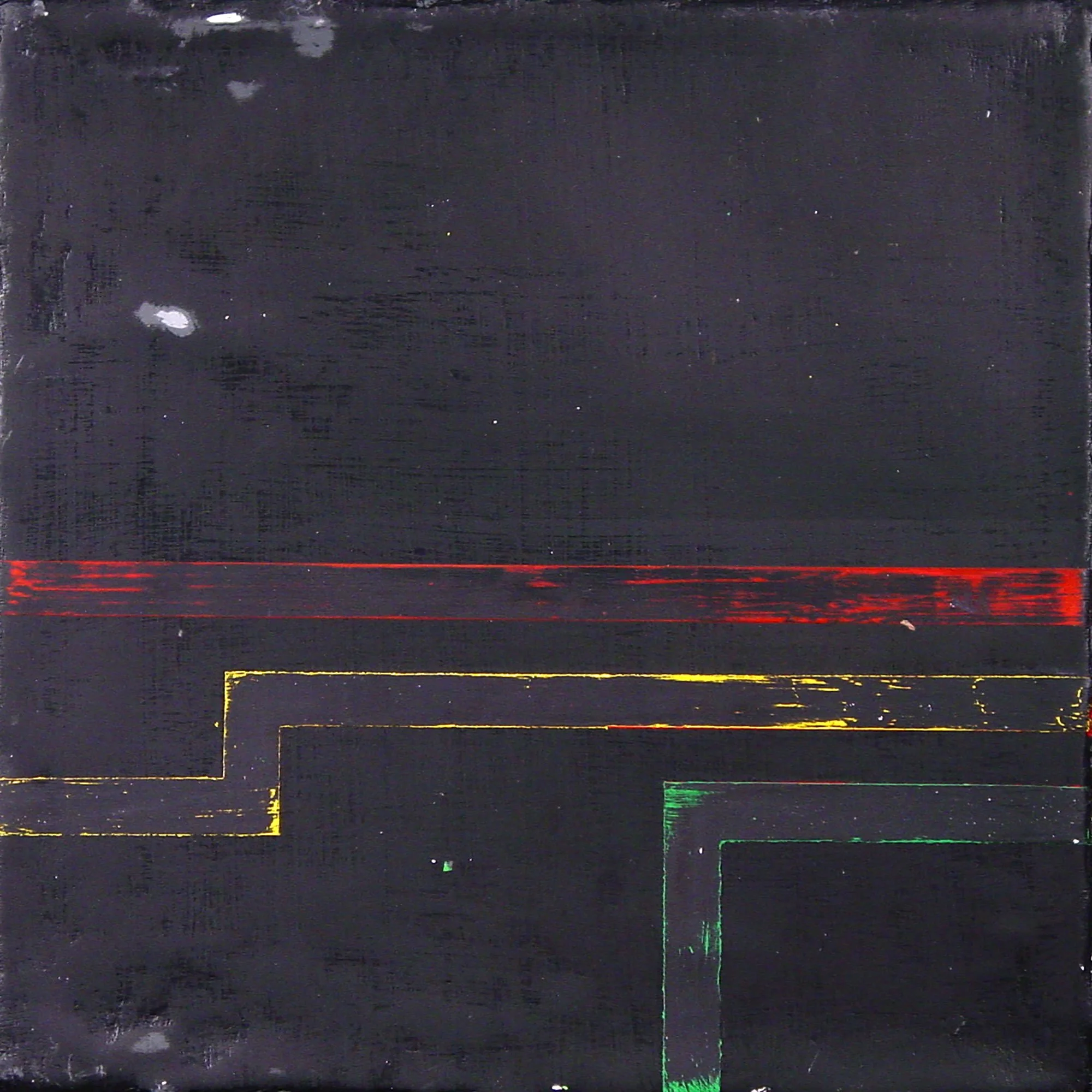  International Working Party For Documentation & Conservation of Building
Sites & Neighborhoods of the Modern Movement  — acrylic on canvas, 10 x 10 inches, 2006