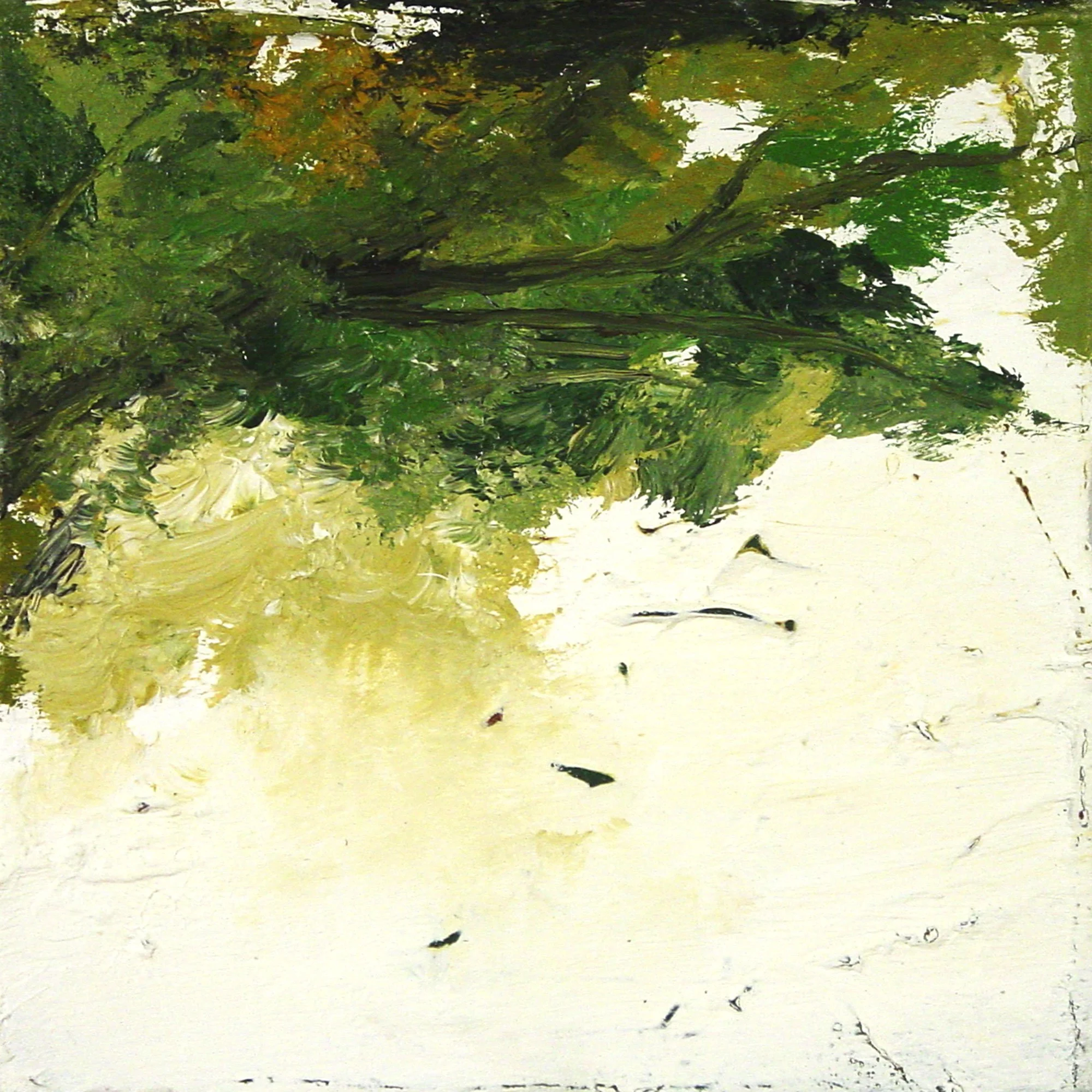  Temperature, Light, Wetness or Dryness  — acrylic on canvas, 10 x 10 inches, 2003