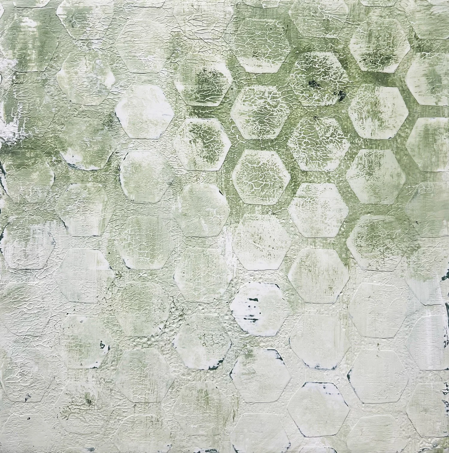  Patterns  — acrylic on canvas, 10 × 10 inches, 2024