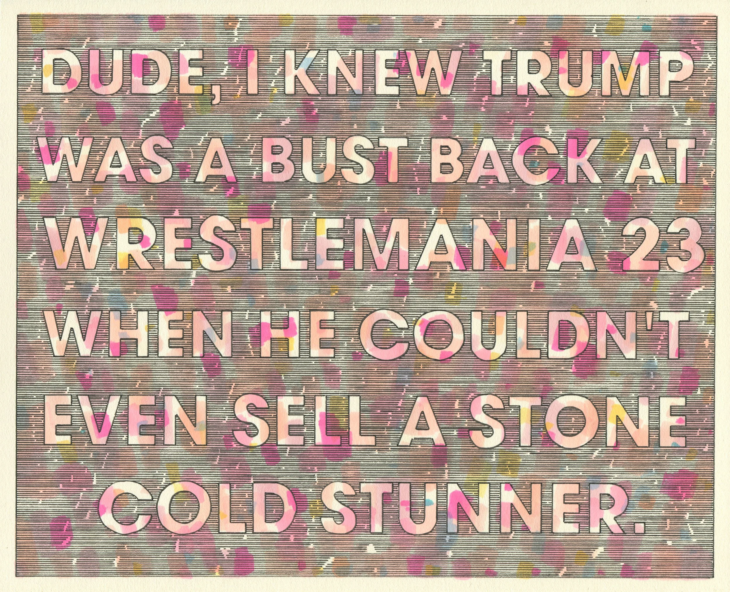  Dude...  — permanent marker on paper, 8 x 10 inches, 2020