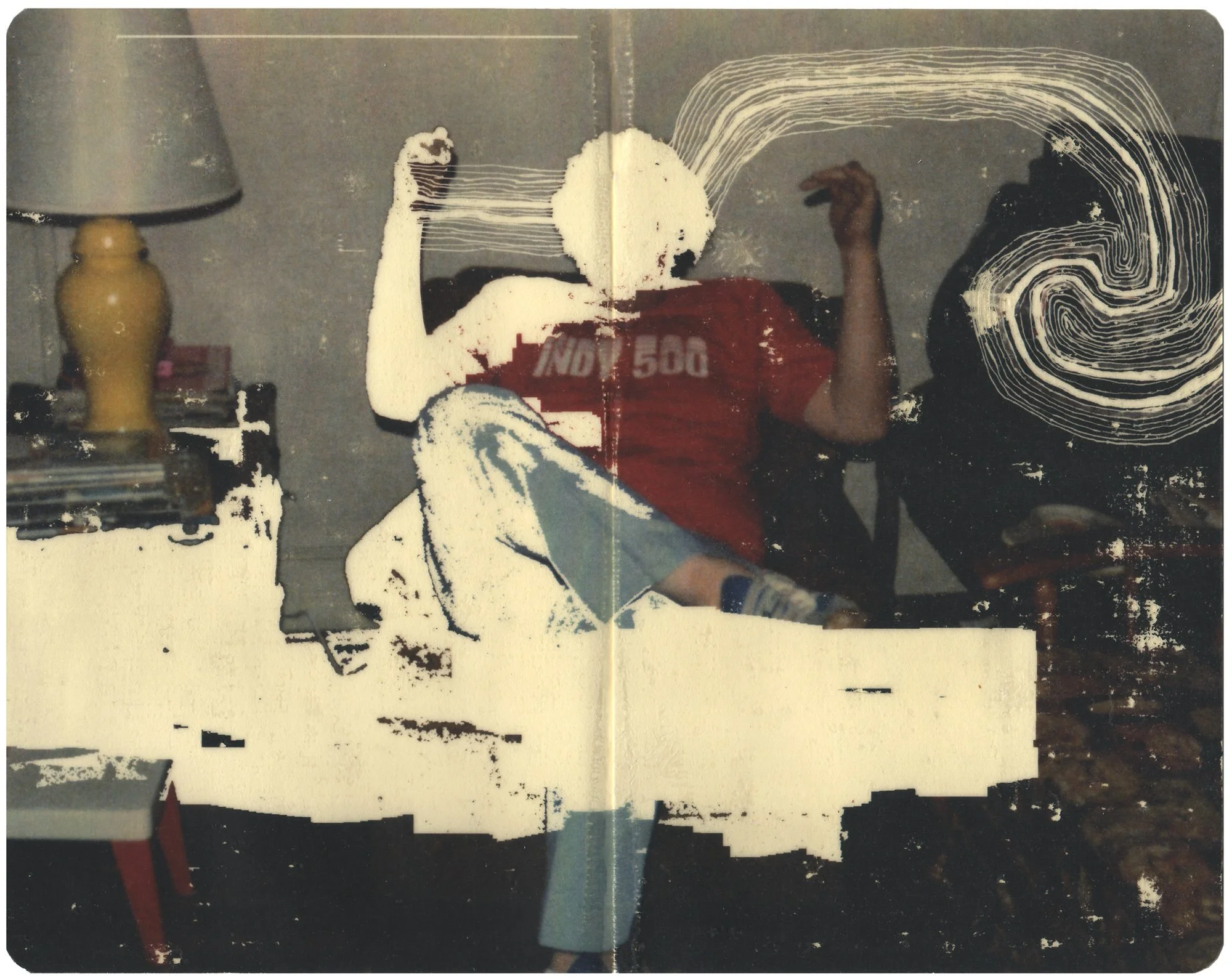  Memorial Day Weekend  — pigment transfer on paper, 8 x 10 inches, 2009