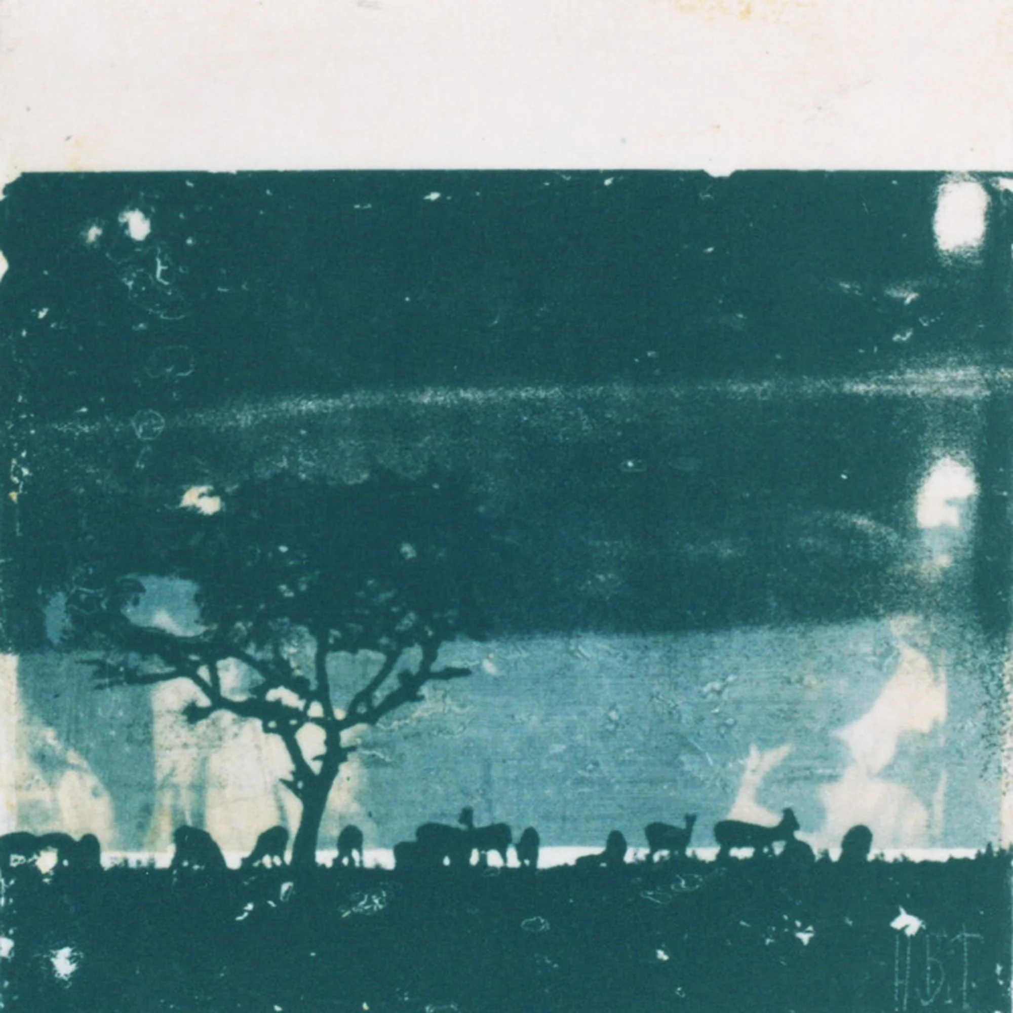  Safari  — acrylic, pigment transfer on canvas, 10 x 10 inches, 2000