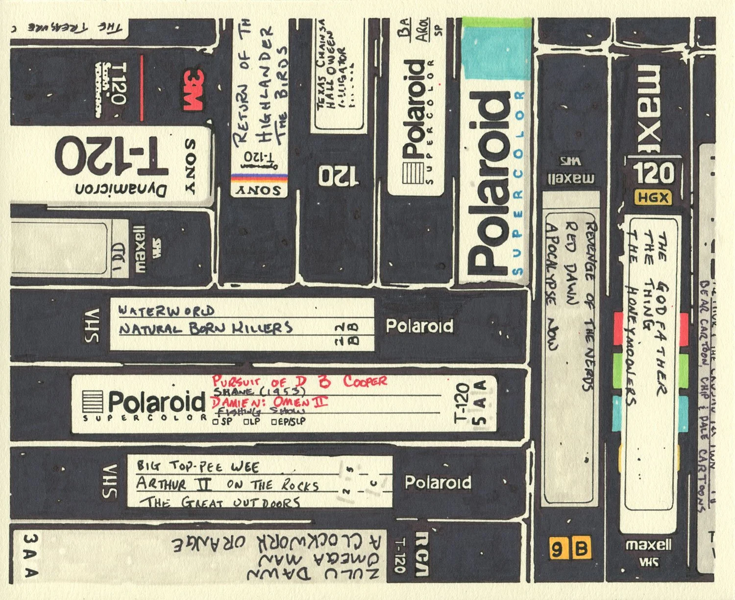 VHS
permanent marker on paper
8 x 10 inches
hbt21-45
2021
$500