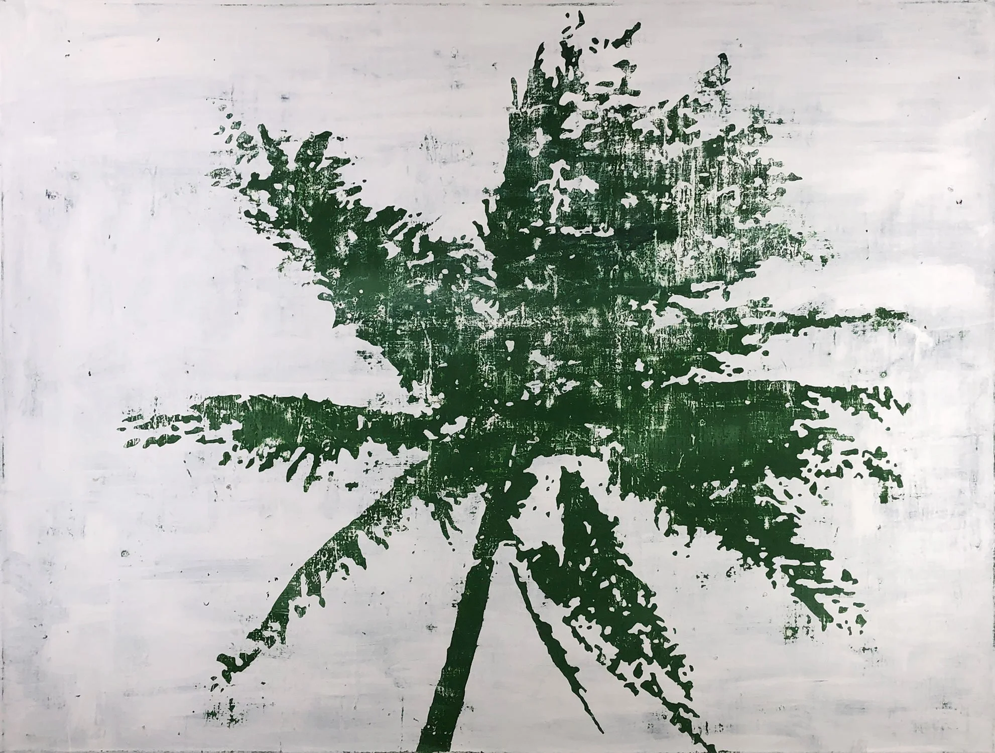  Migration Routes  — acrylic on canvas, 68 x 96 inches, 2021