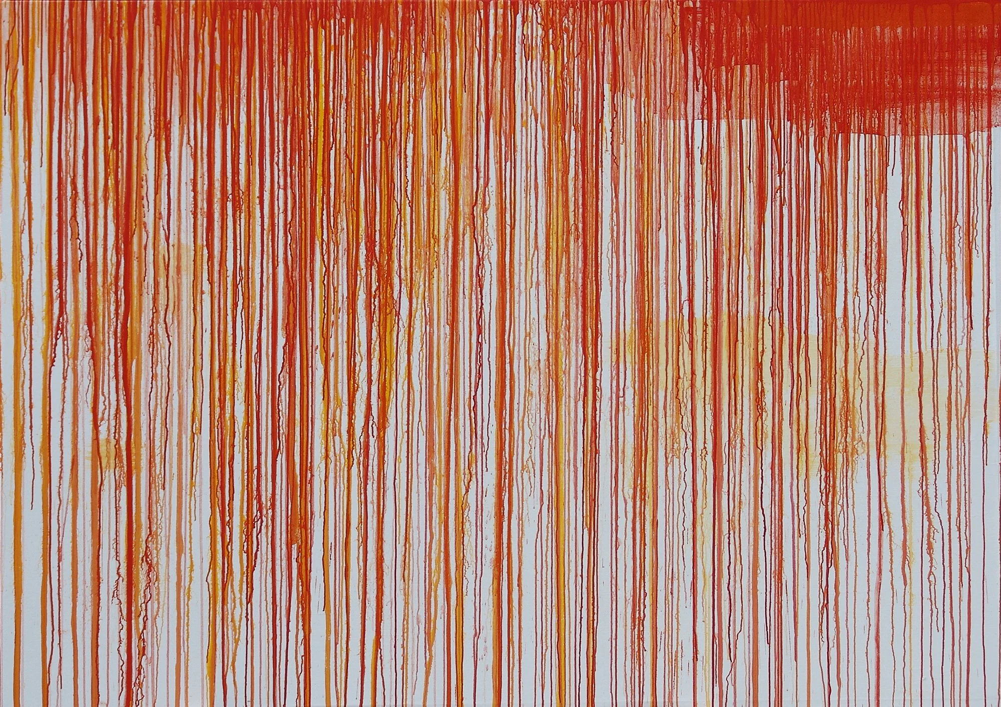 The Earth on the Back of the Giant Turtle  — acrylic on canvas, 68 x 96 inches, 2008