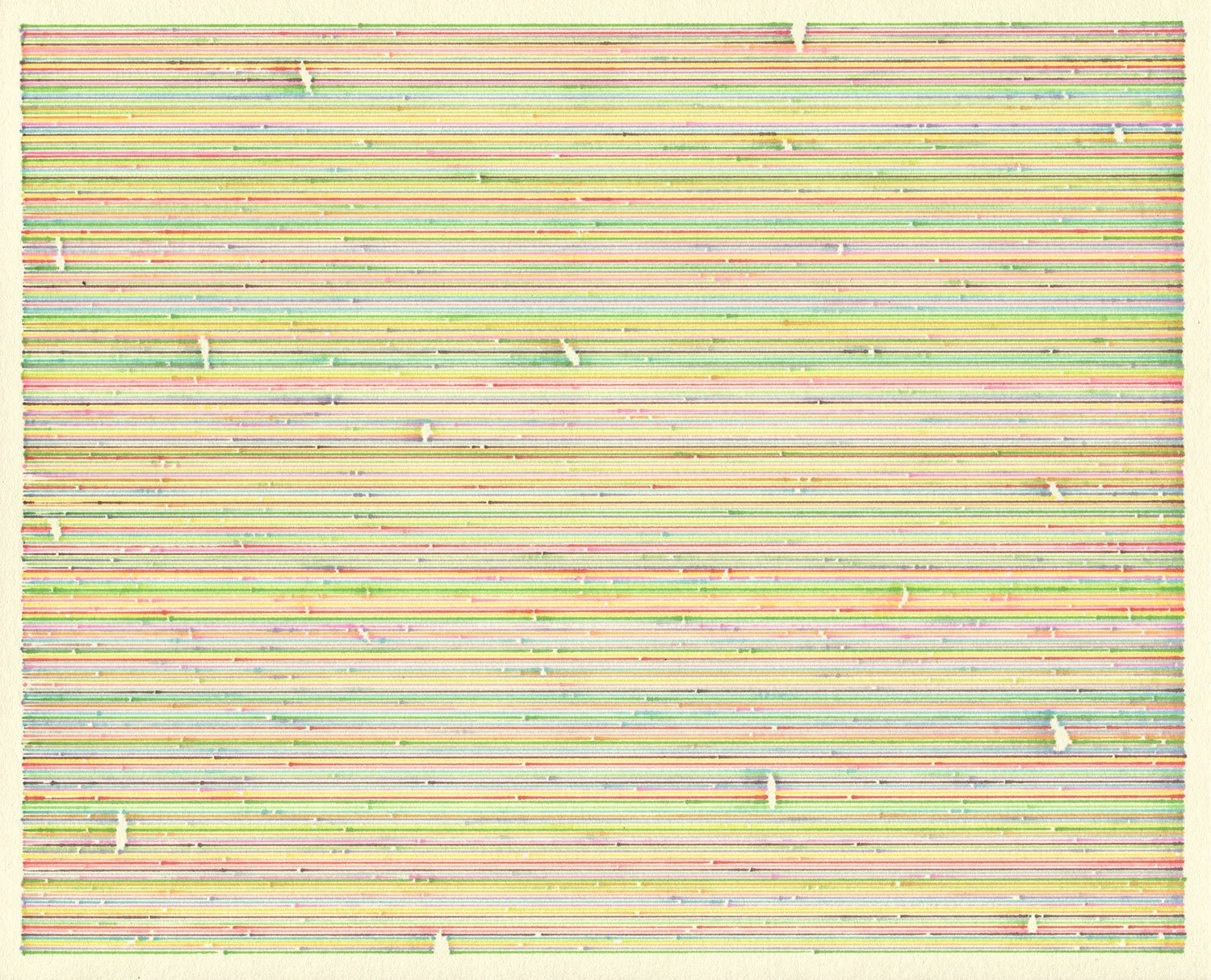  Roygbiv  — permanent marker on paper, 8 x 10 inches, 2022