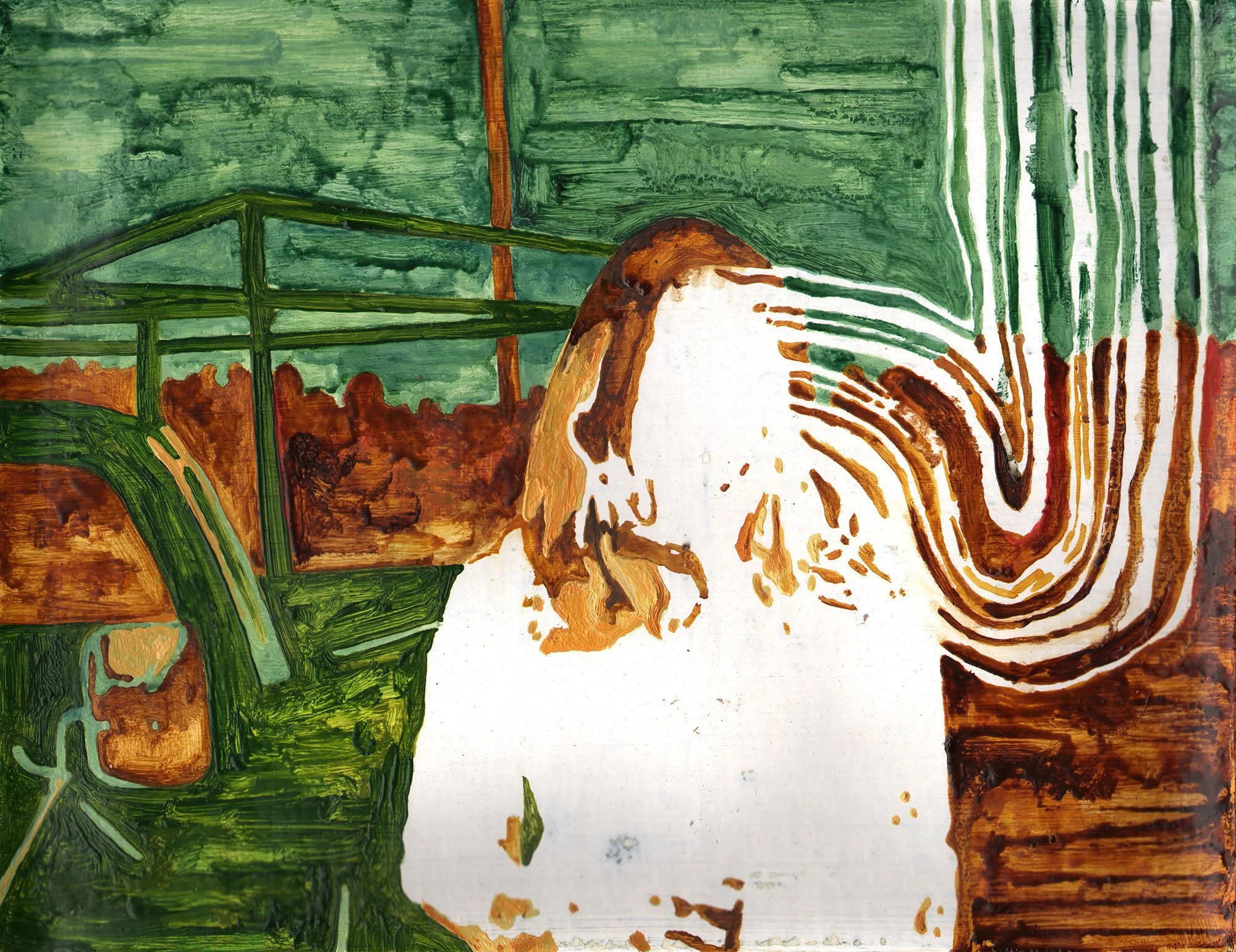 Heartbeat  — oil on canvas, 10 x 13 inches, 2009
