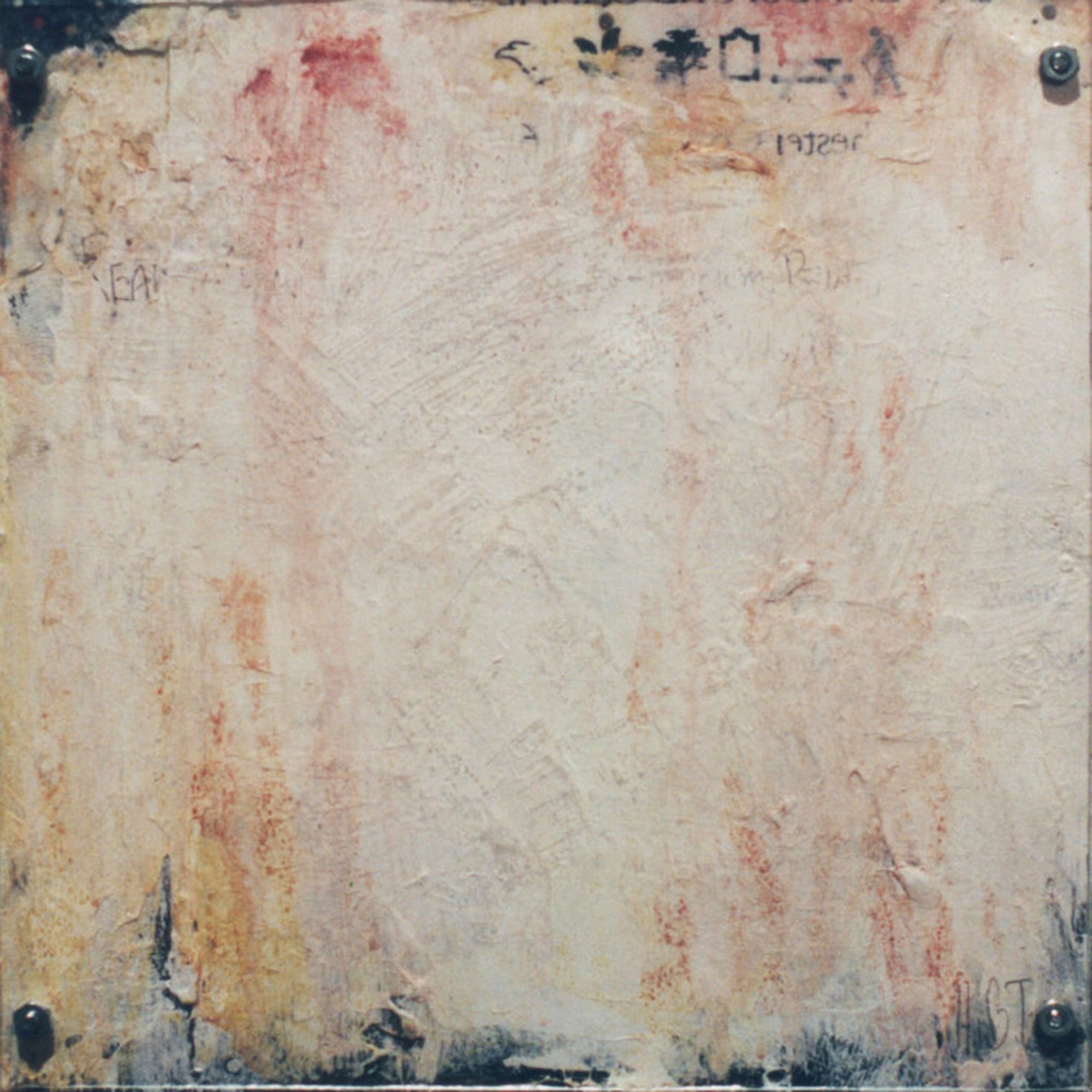  Recreational Day  — acrylic, pigment transfer on canvas and patterned fabric covered by plexi-glass , 10 x 10 inches, 2000