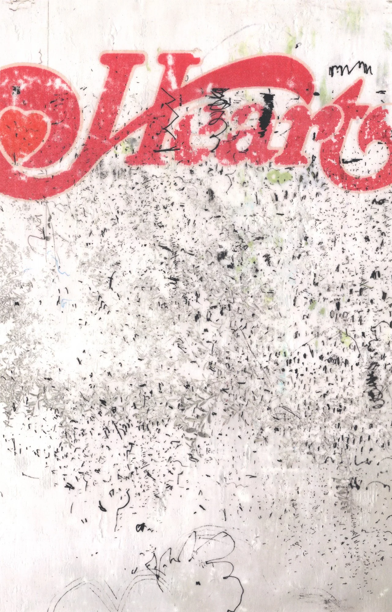  The Earth on the Back of the Giant Turtle  — pigment transfer on canvas, 11 x 7 inches, 2007