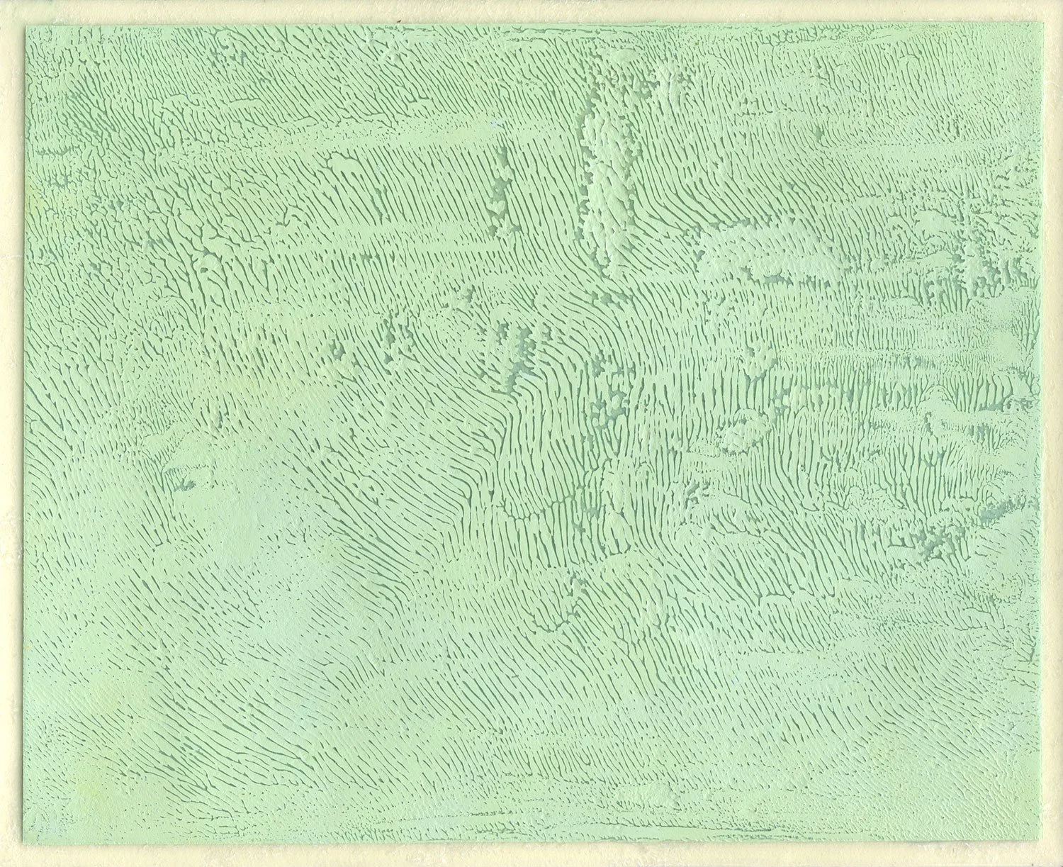  Waves II  — acrylic on paper, 8 x 10 inches, 2019