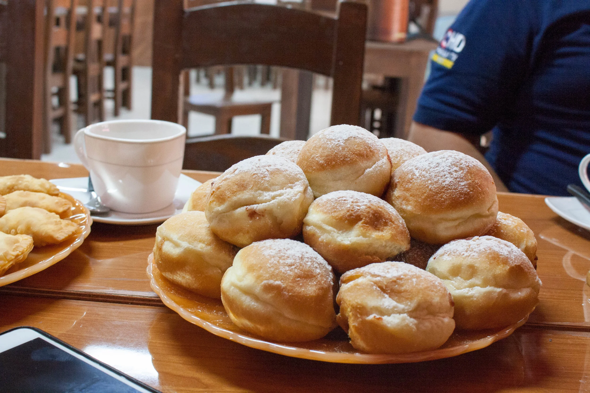  El plato tradicional de San Bernardino son los bollos 