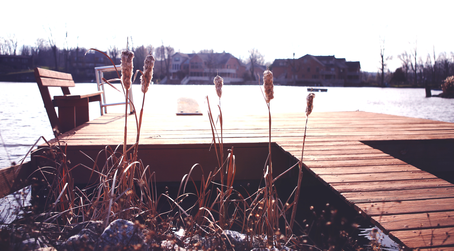 I took this during my recent visit back home over Thanksgiving Break. This dock overlooks the lake in front of my house in Kokomo. 