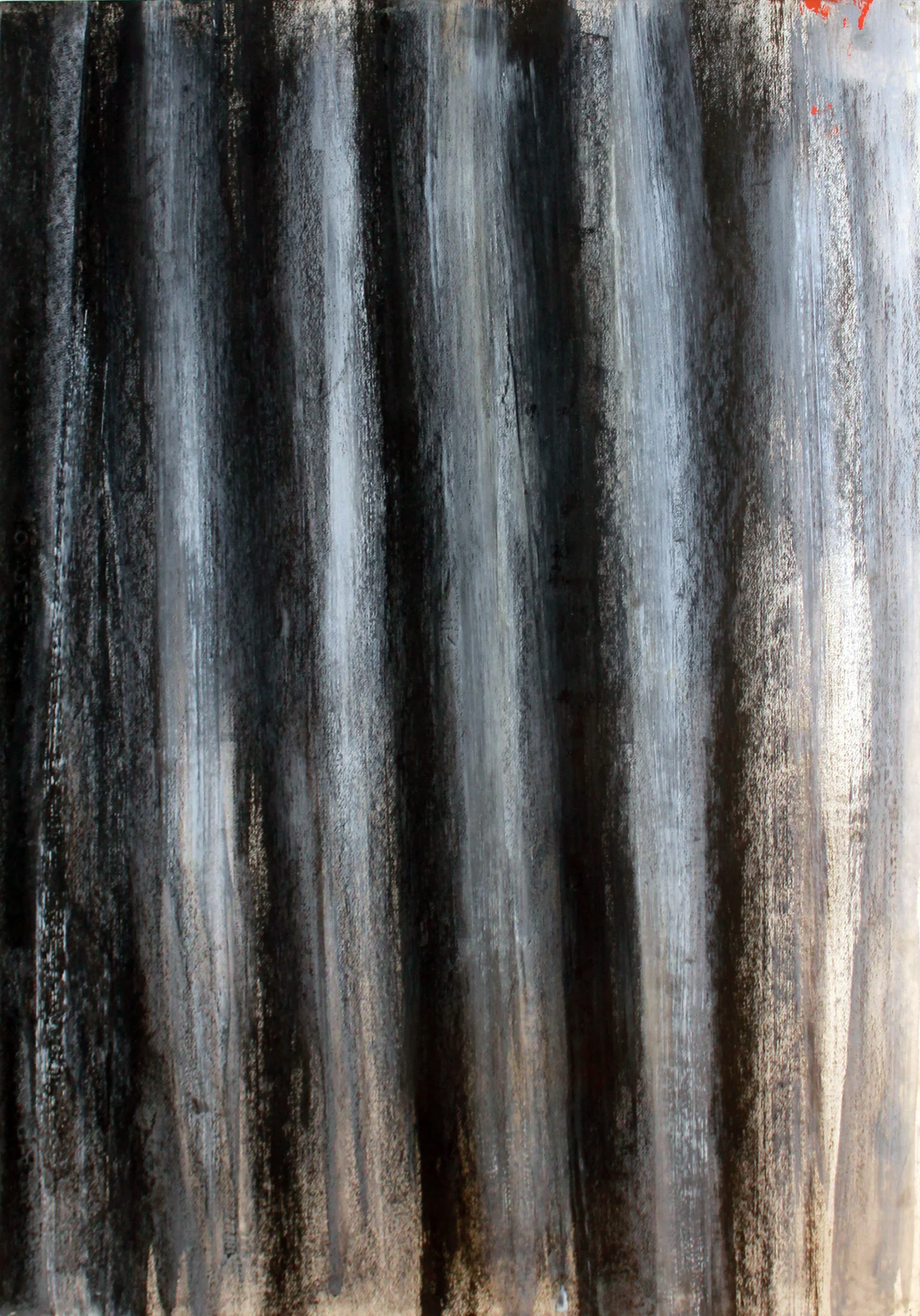 Ross Bleckner Untitled, 1981 Oil on paper Signed and dated on verso Sheet: 39.25 x 27.25 inches Framed: 49.5 x 38 inches Provenance: Mary Boone Gallery, New York, NY