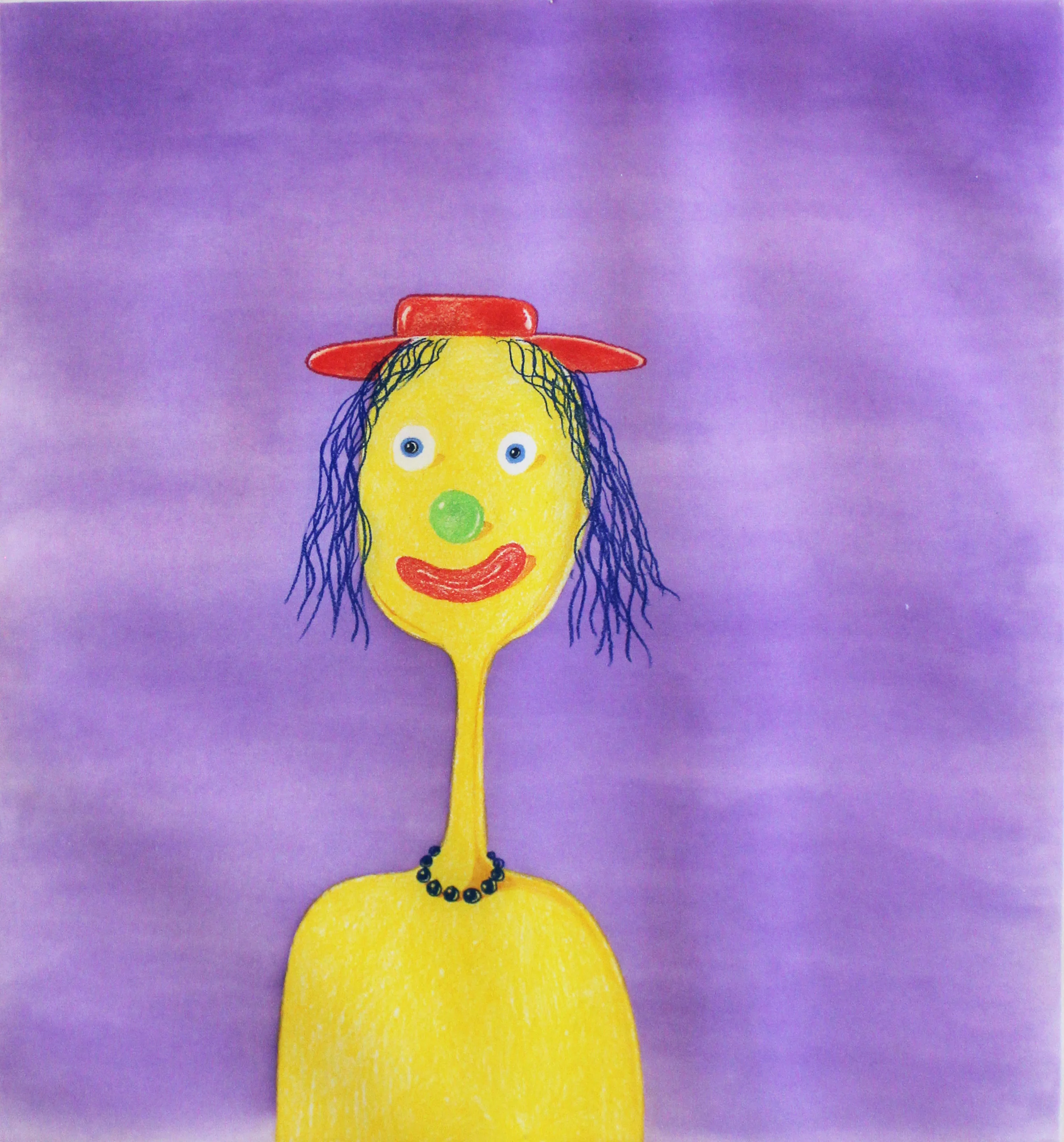 George Condo Clown , 1989 Etching From the numbered edition of 55 Signed and numbered in pencil on recto Image: 16 x 14.25 inches; Framed: 26.25 x 23.5 inches Published by Pace Editions, Inc. Estimate: $1,500/$2,000