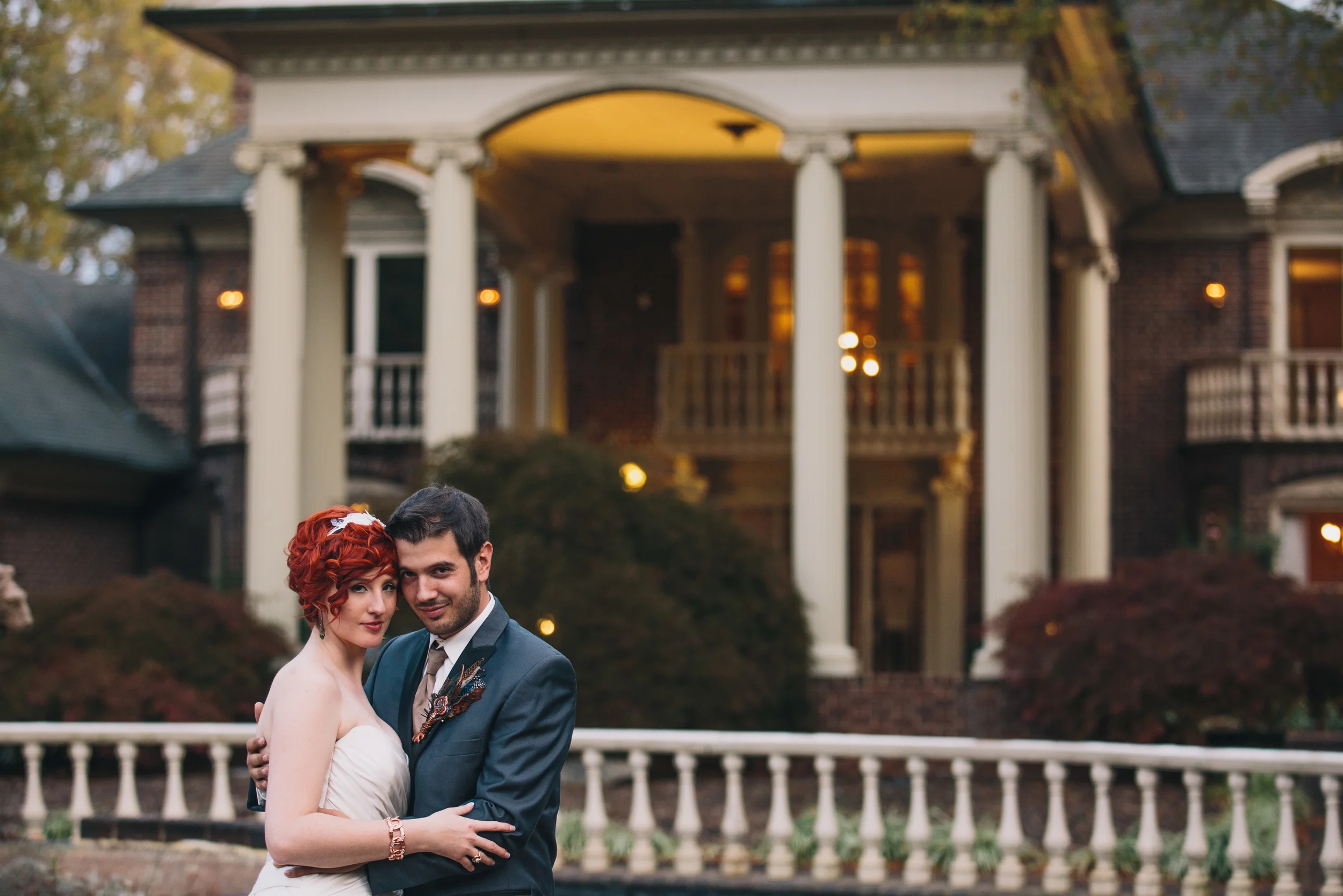 Austin &amp; Alex // Mosteller Mansion Wedding // North Carolina