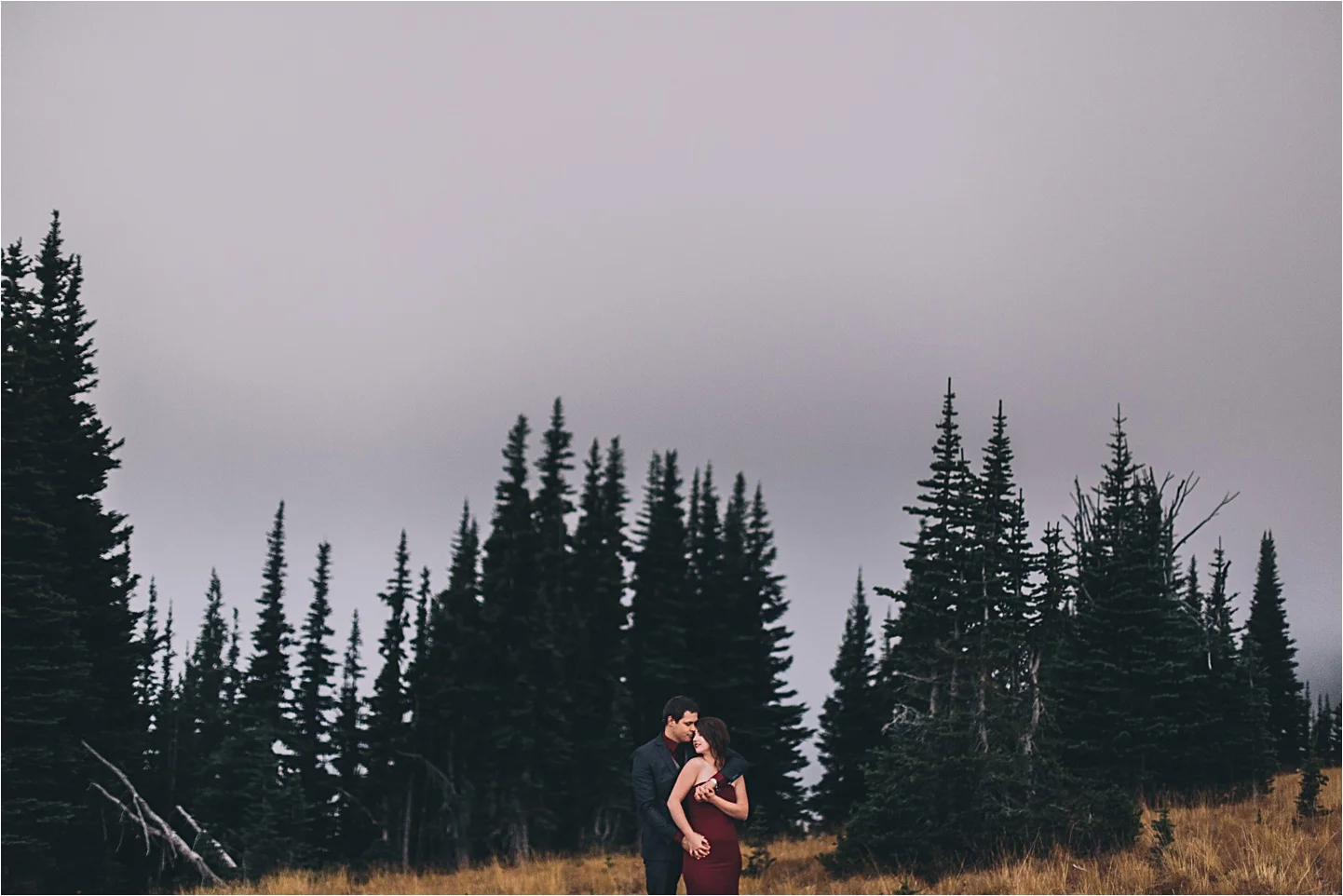Dirk & Rebecca // Mount Rainier Anniversary Session