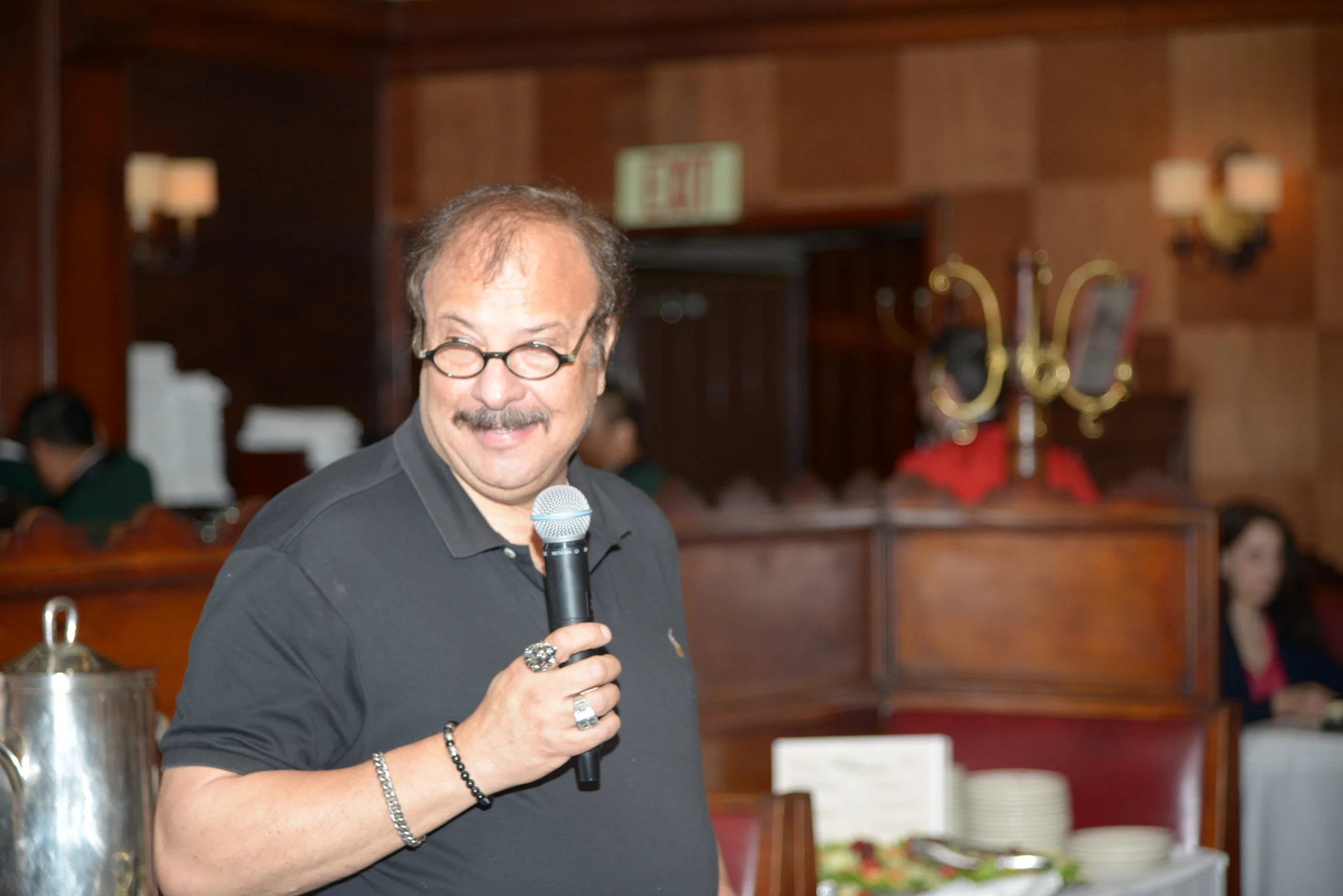 Barry Podob at The L.A. Trade Show 2017 Corporate Panel, Musso & Frank, Hollywood Blvd