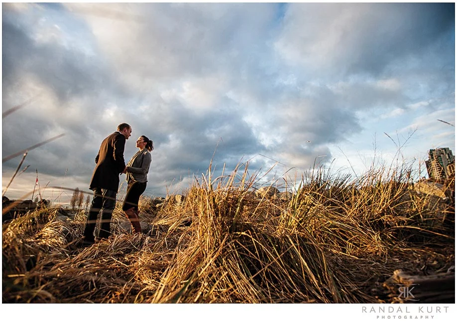 An Engagement Session at English Bay - Randal Kurt Photography