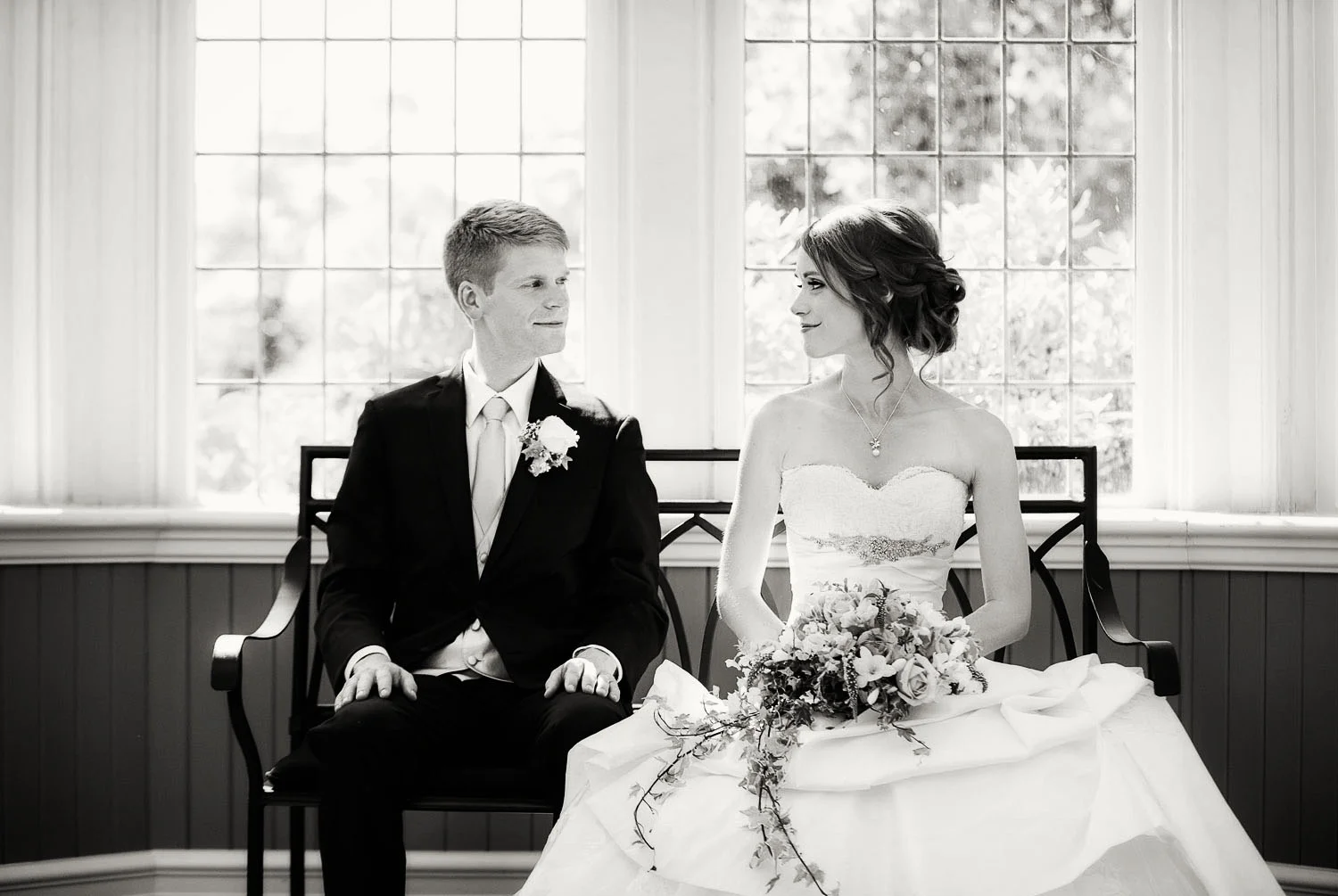 Sabine & Craig's elegant Cecil Green Park House wedding | Image by Randal Kurt Photography