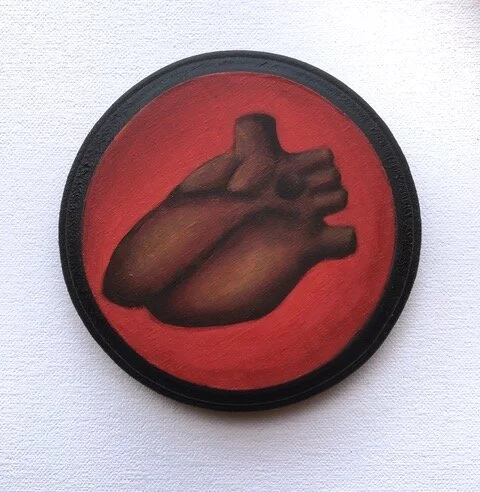 Heart in a Bowl Circle | Amanda Kachadoorian