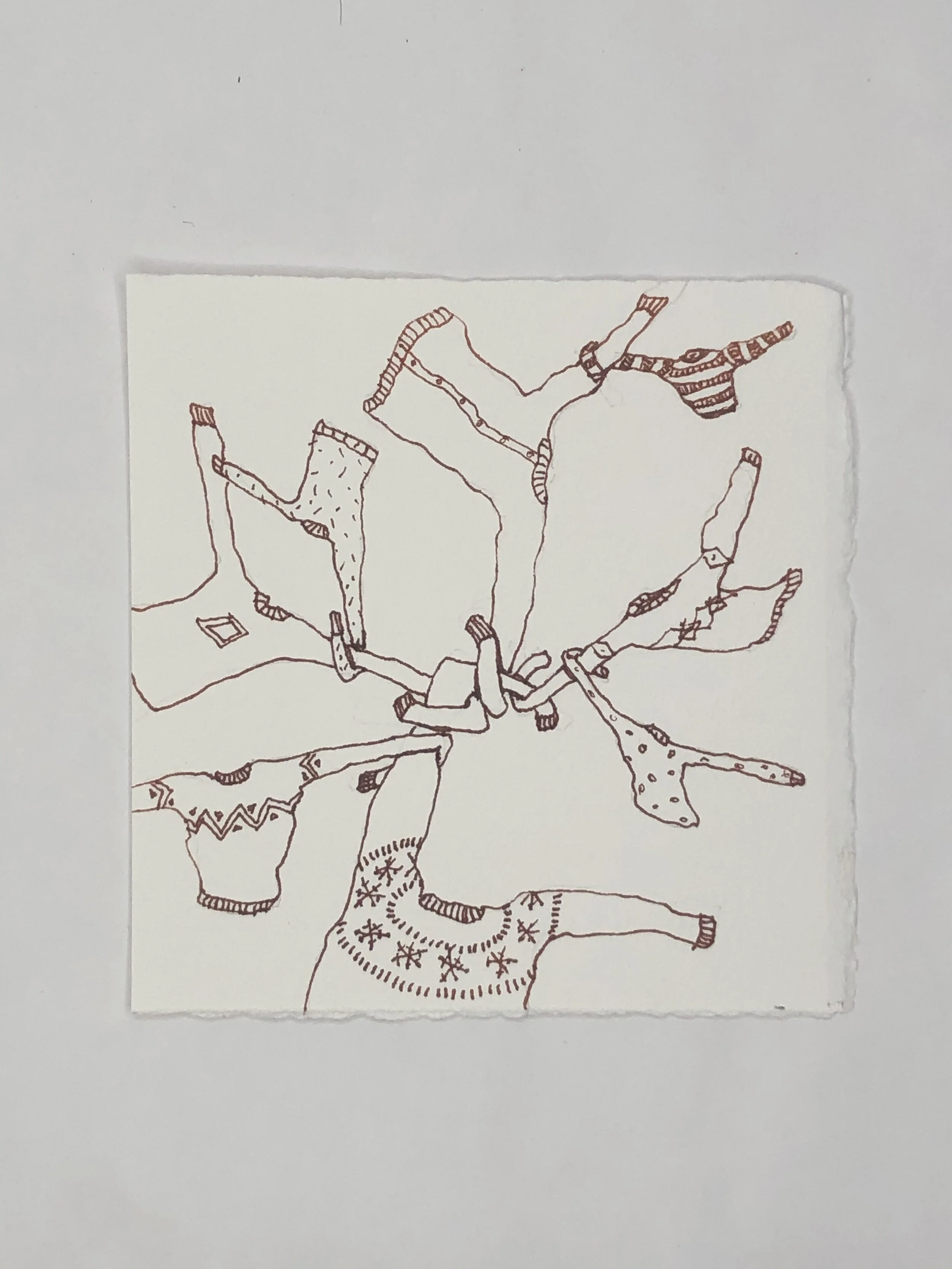 Sweater Drawing 2 | Michelle Montjoy