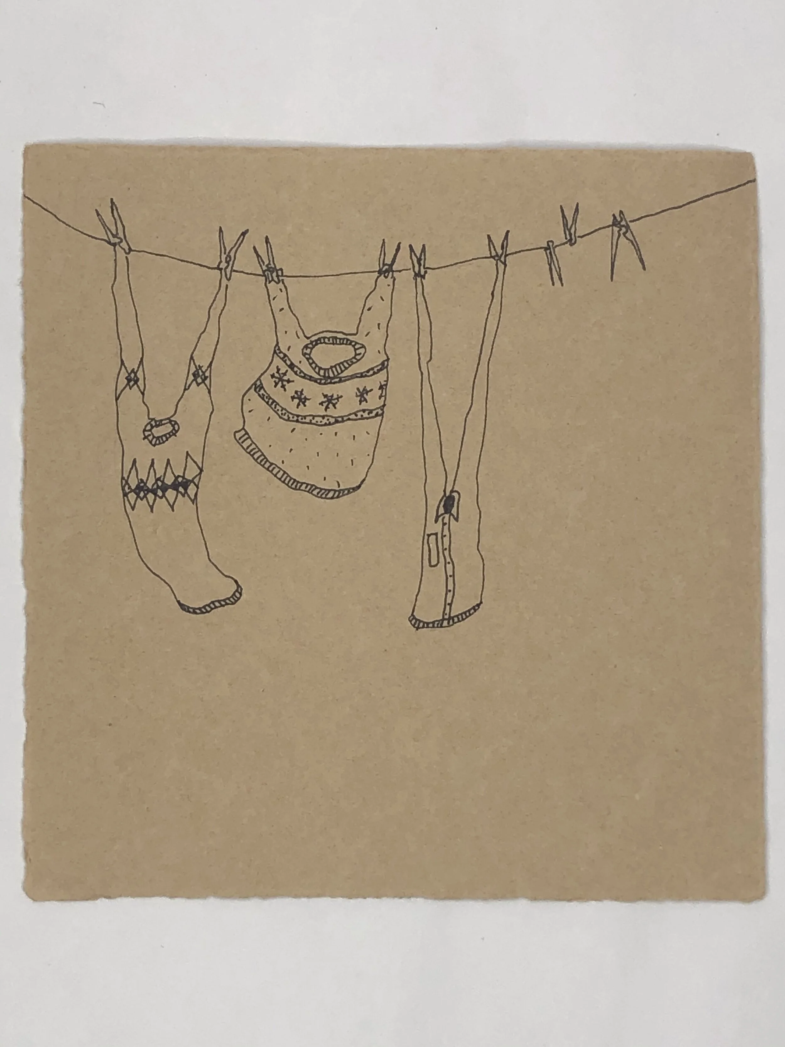 Sweater Drawing 6 | Michelle Montjoy