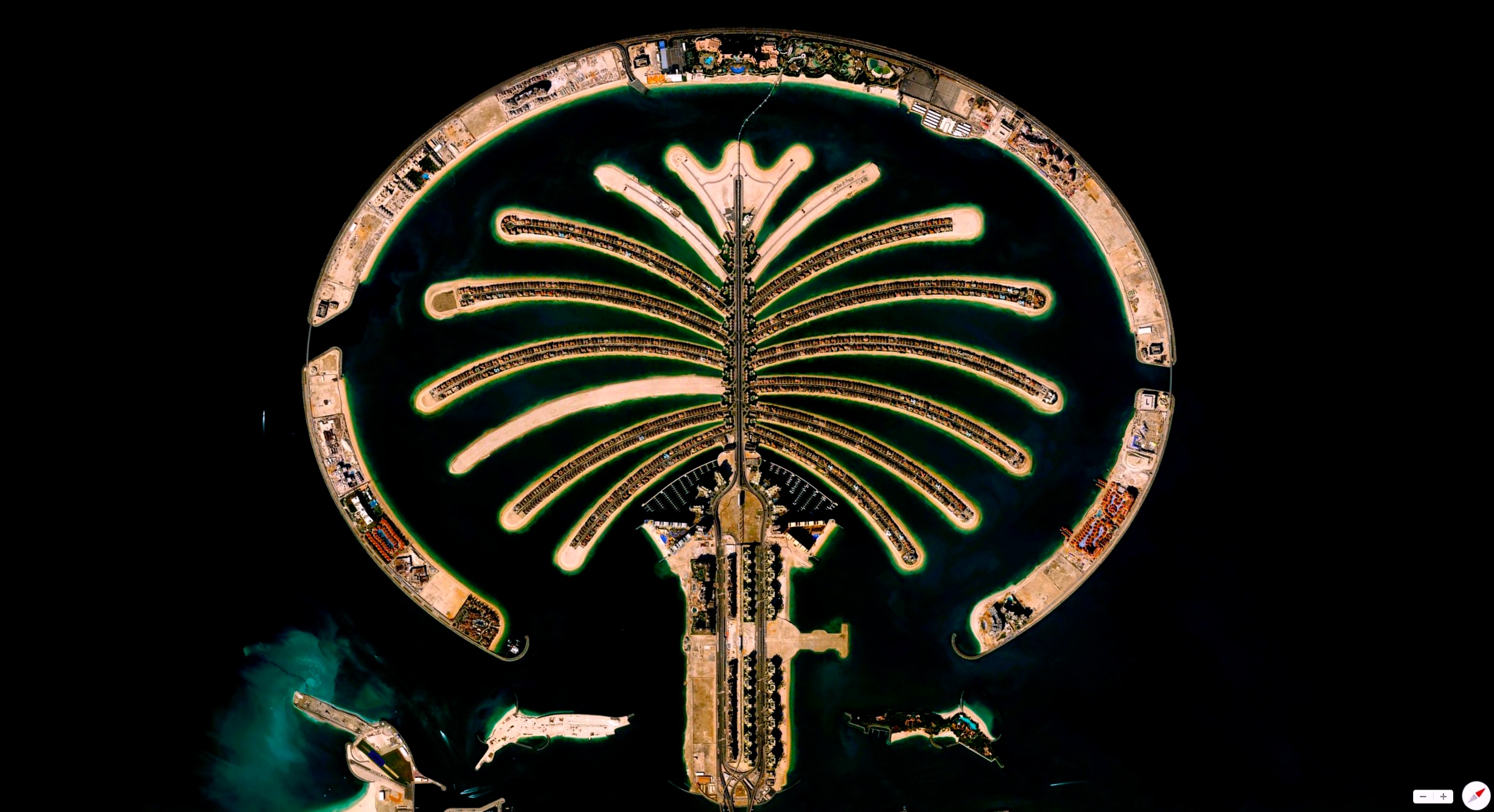 1/2/2014 The Palm Jumeirah Dubai, United Arab Emirates 25°6′52.8″N 55°8′16.07″E