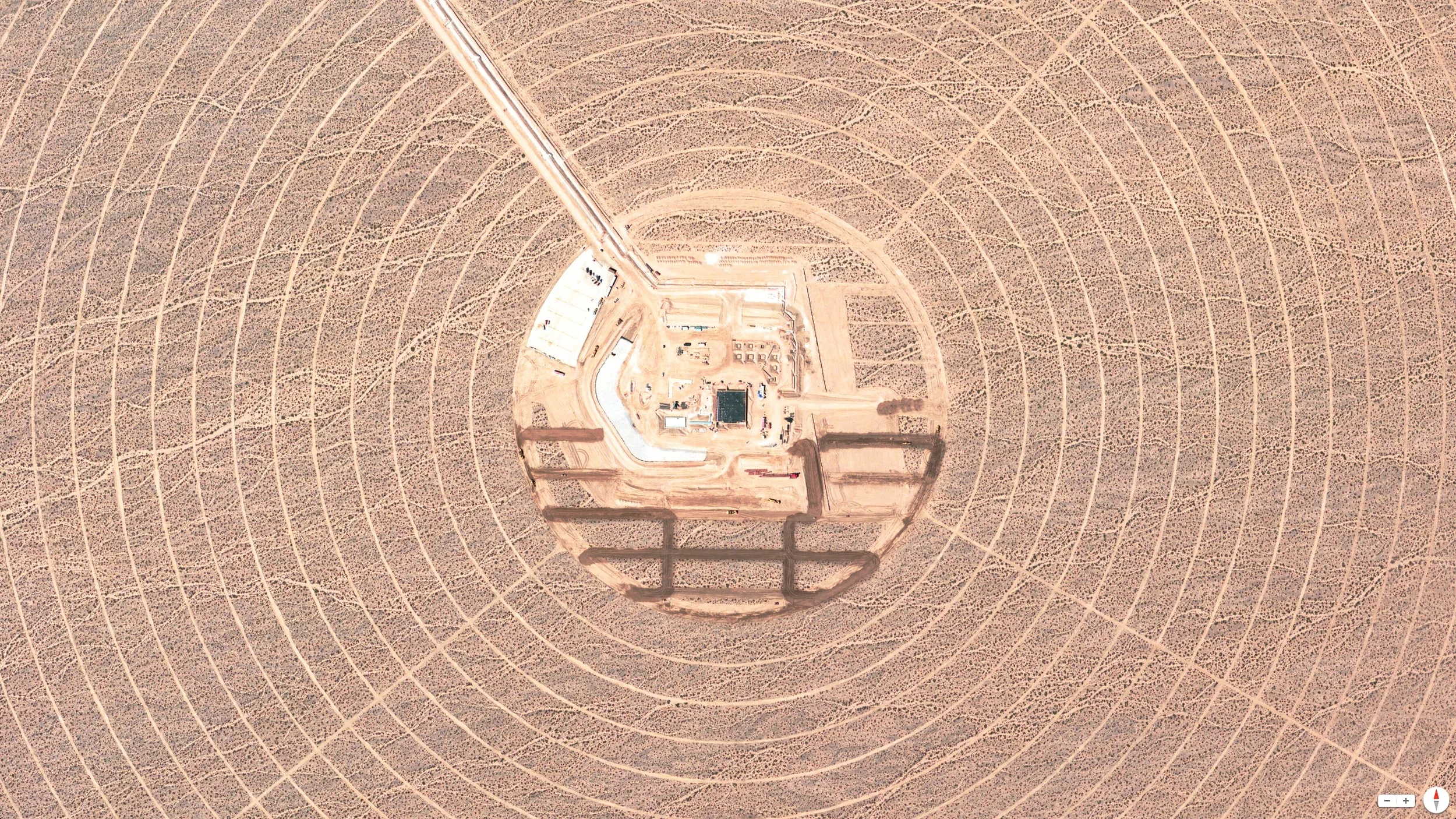 3/27/2014 Construction of Ivanpah Solar Power Facility Mojave Desert, California, USA 35.57°N 115.47°W