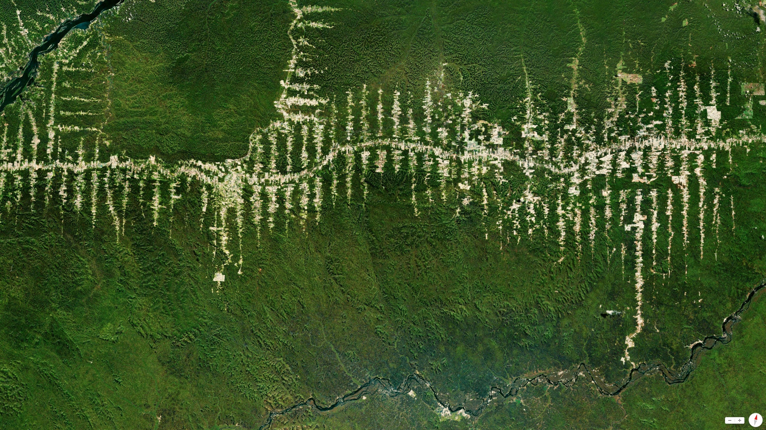 4/6/2014 Amazon Rainforest deforestation Para, Brazil 5°40′S 52°44′W