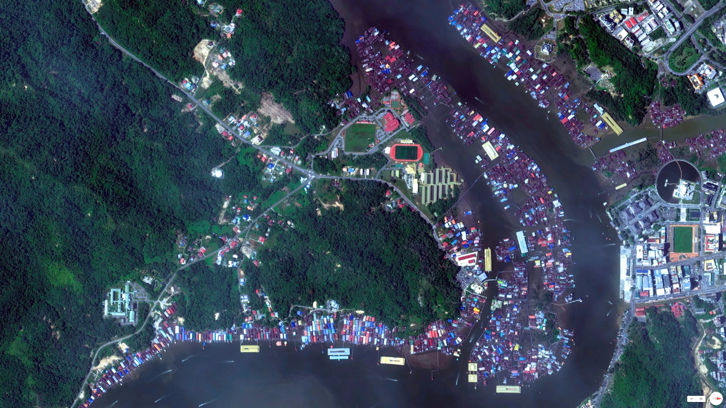 5/5/2014 Kampong Ayer Water Village Bandar Seri Begawan, Brunei 4.882609, 114.944737