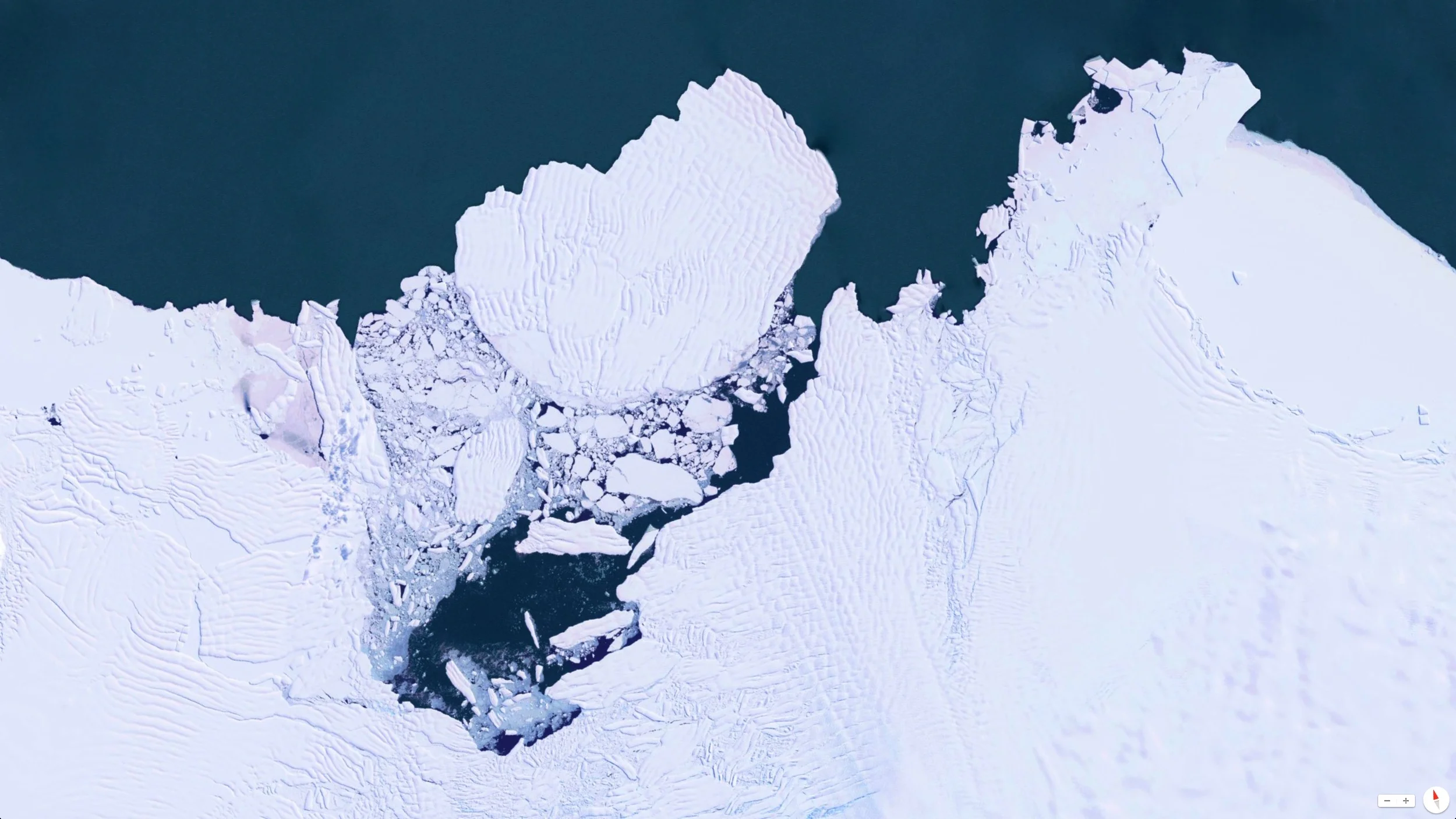 5/13/2014 Collapse of the West Antarctic Ice Sheet / Thwaites Glacier Amundsen Sea, Marie Byrd Land, Antarctica 75°30′S 106°45′W