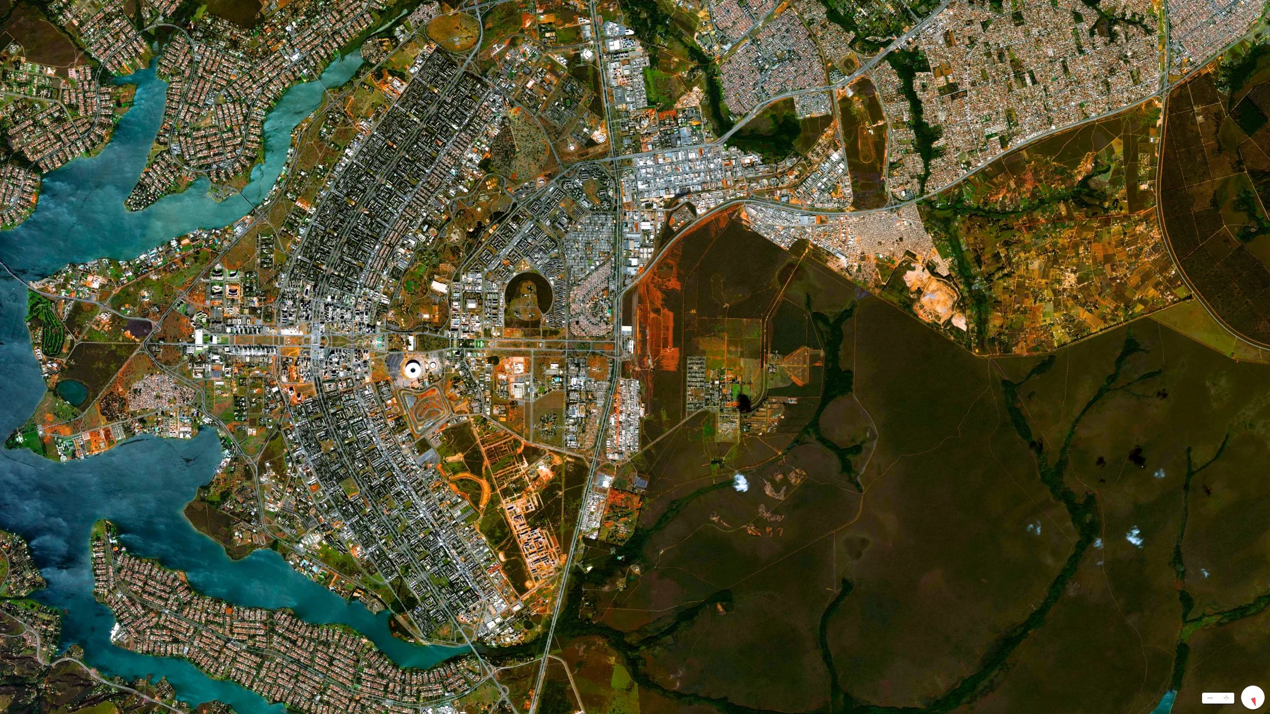 5/15/2014 Brasília's urban plan Brasília, Brazil 15°47′56″S 47°52′00″W