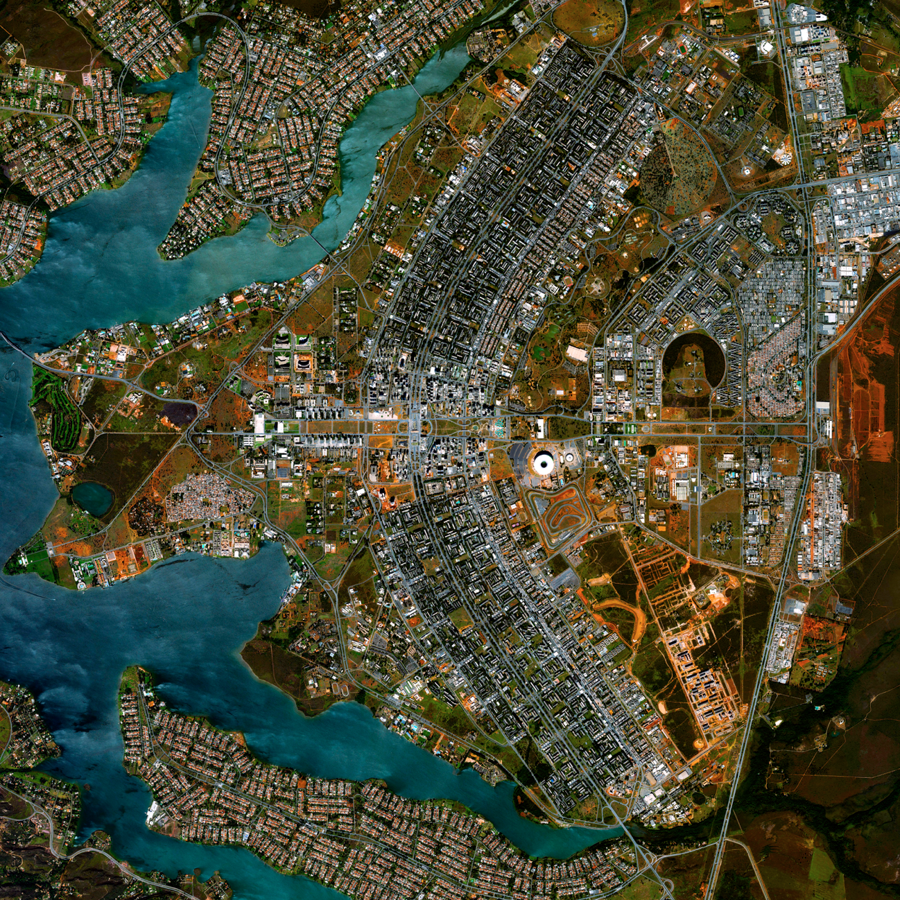 5/1/2015 Brasilia Urban Plan Brasilia, Brazil 15°47′38″S 47°52′58″W Today we’ve added seven new pieces to our Printshop , including this Overview of the urban plan of Brasilia. The city was founded on April 21, 1960 in order to move the capital from Rio de Janeiro to a more central location within Brazil. The design - resembling an airplane from above - was developed by Lúcio Costa and prominently features the modernist buildings of the celebrated architect Oscar Niemeyer at its center. To see what else we’ve added to the Printshop, click the link above.