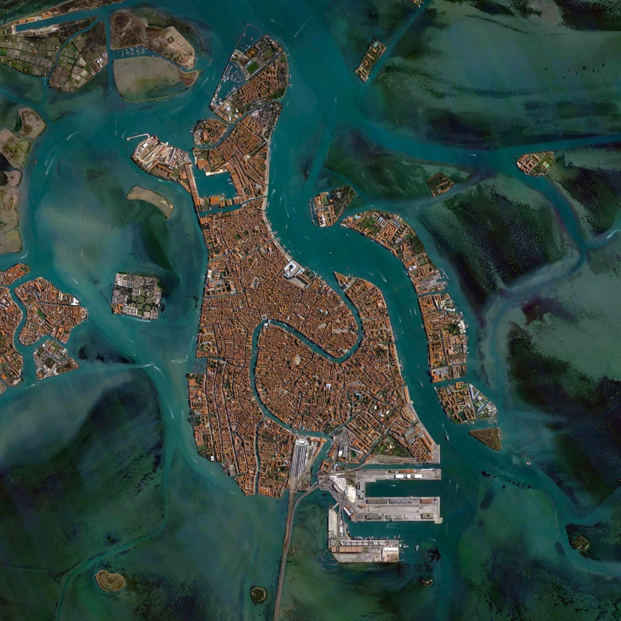 6/10/2015 Venice Venice, Italy 45°26′15″N 12°20′9″E Venice, Italy is situated upon 118 small islands that are separated by canals and linked by bridges. With tide waters expected to rise to perilous levels in the coming decades, the city has constructed 78 giant steel gates across the three inlets through which water from the Adriatic could surge into Venice’s lagoon. The panels – which weigh 300-tons and are 92ft wide and 65ft high - are fixed to massive concrete bases dug into the seabed.