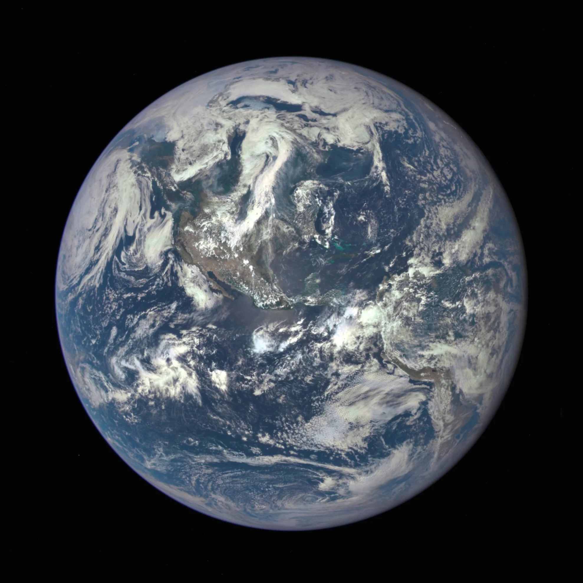This morning I want to share this incredible image that was released yesterday by NASA . For the first time ever, we can see an Overview of the entire sunlit side of the Earth from one million miles away. By combining three separate photographs taken by the Deep Space Climate Observatory satellite, NASA was able to create this stunning image. I am hopeful that this satellite’s ability to capture images and data of our planet will continue to inspire and inform us with perspectives we could have never before considered.