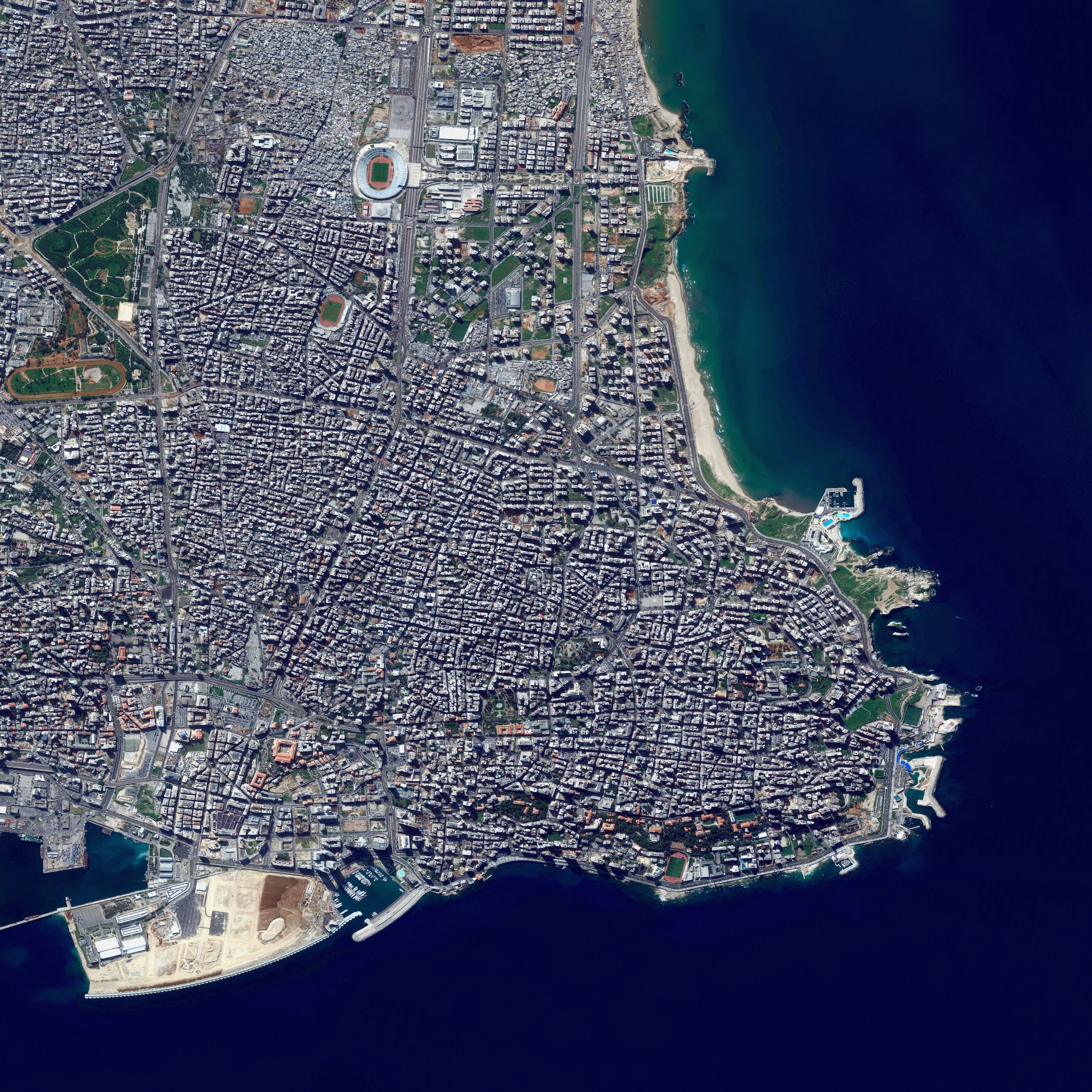 7/28/2015 Beirut Beirut, Lebanon 33°53′13″N 35°30′47″E Beirut is the capital and largest city of Lebanon. Located at the midpoint of the country’s Mediterranean coast, the area serves as the country’s largest seaport. Settlement in this area is believed to date back more than 5,000 years, with recent excavations in the downtown area unearthing layers from Phoenician, Hellenistic, Roman, Byzantine, Arab, Crusader and Ottoman civilizations.