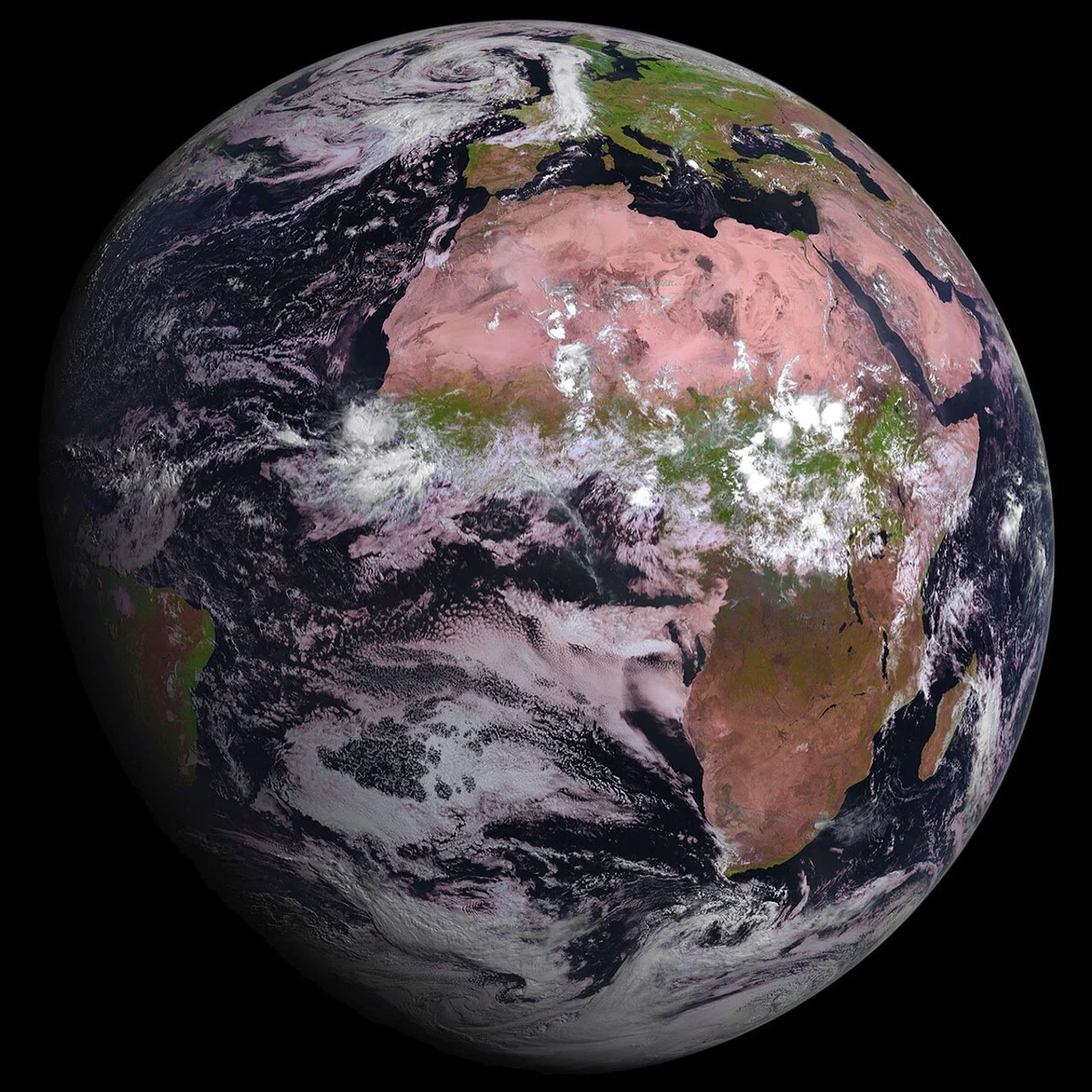 The European Space Agency's MSG-4 satellite beamed back its first image this week, capturing a magnificent Overview of Africa and Europe. The weather satellite was launched in mid-July and will now undergo a seven month commissioning process before it goes into hibernation until it is needed as backup for another Meteosat constellation satellite.