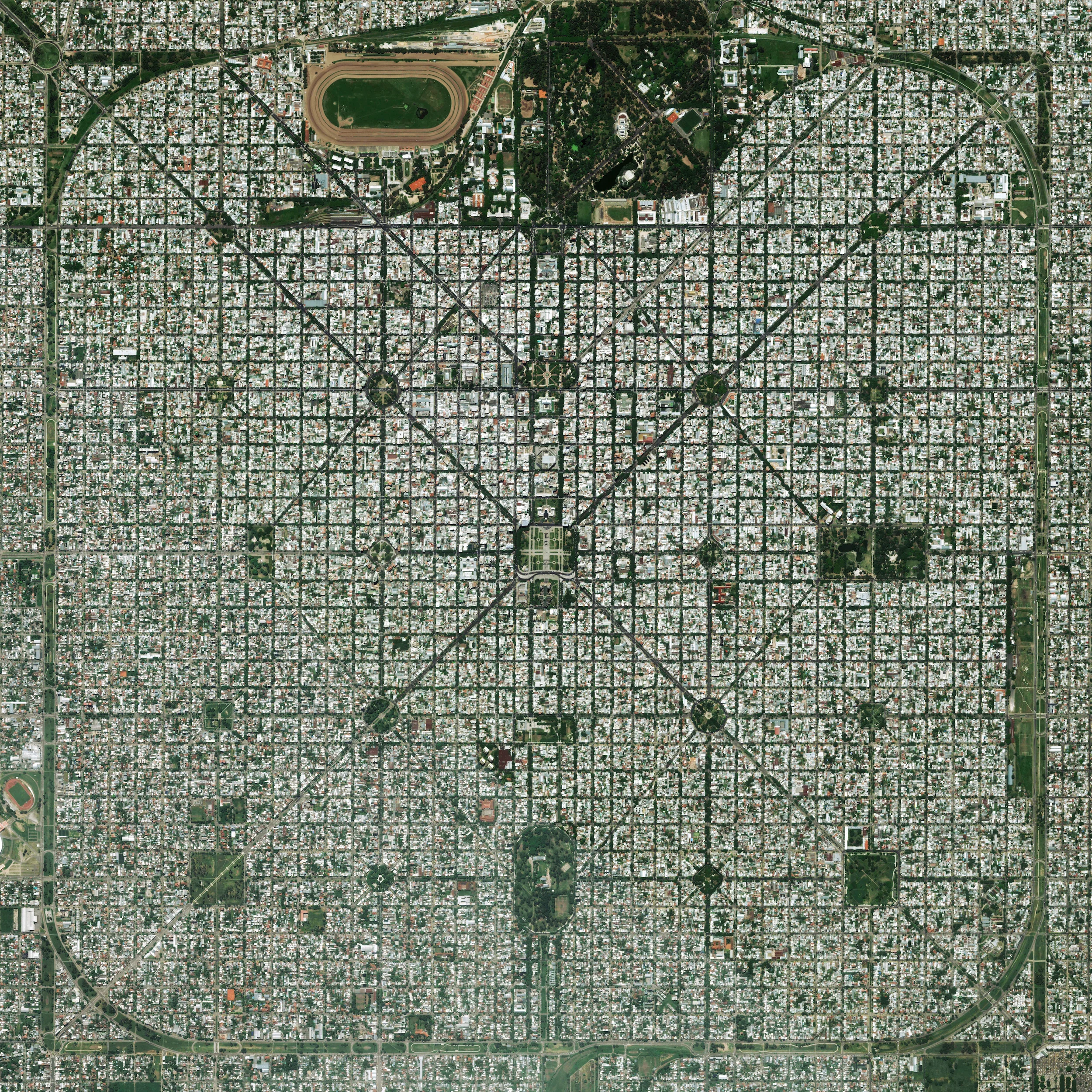 11/6/2015 La Plata Buenos, Aires, Argentina 34°55′16″S 57°57′16″W The planned city of La Plata, the capital city of the Province of Buenos Aires, is characterized by its strict grid pattern. At the 1889 World’s Fair in Paris, the new city was awarded two gold medals for the “City of the Future” and “Better performance built.”