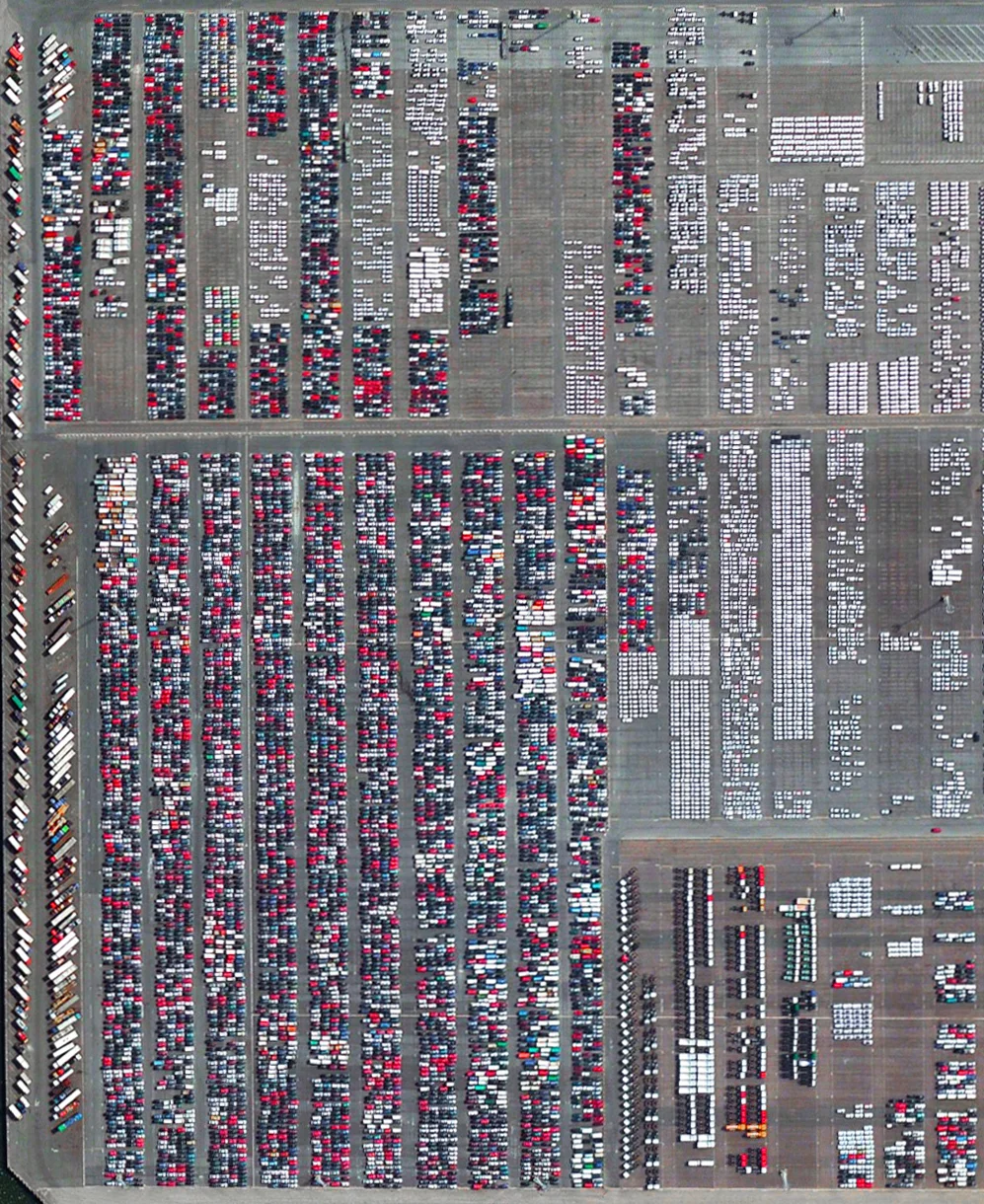 11/16/2015 Port of Antwerp Antwerp, Belgium 51°16′12″N 4°20′12″E Automobiles and semi-trailer trucks are unloaded and shipped at the Port of Antwerp in Belgium. In 2014, the facility moved nearly 1.2 million vehicles.